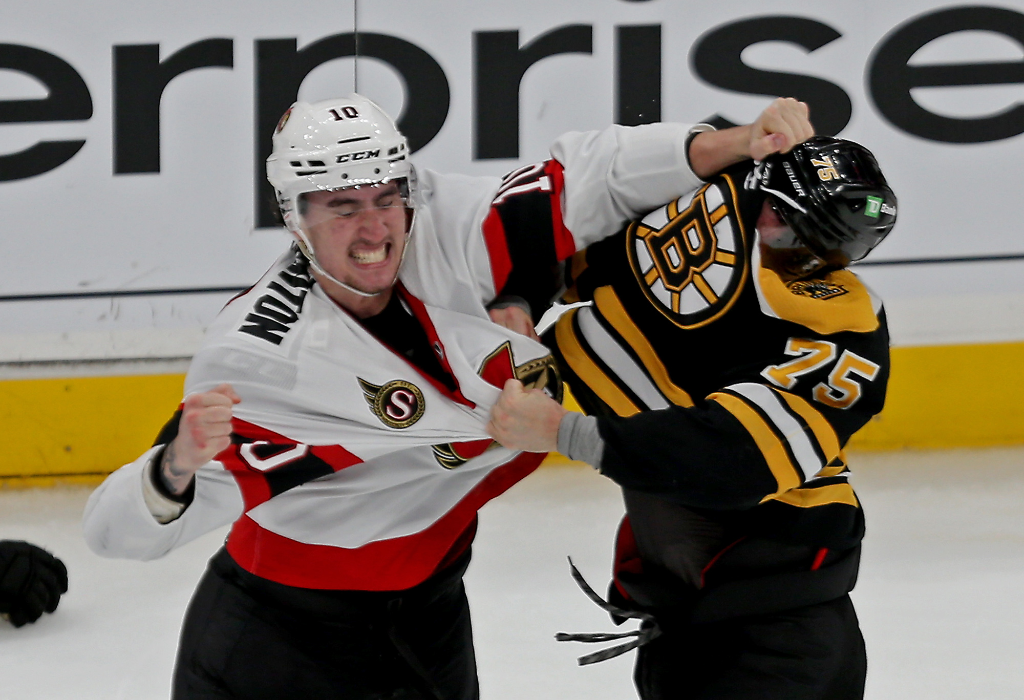 Bruins vs Senators