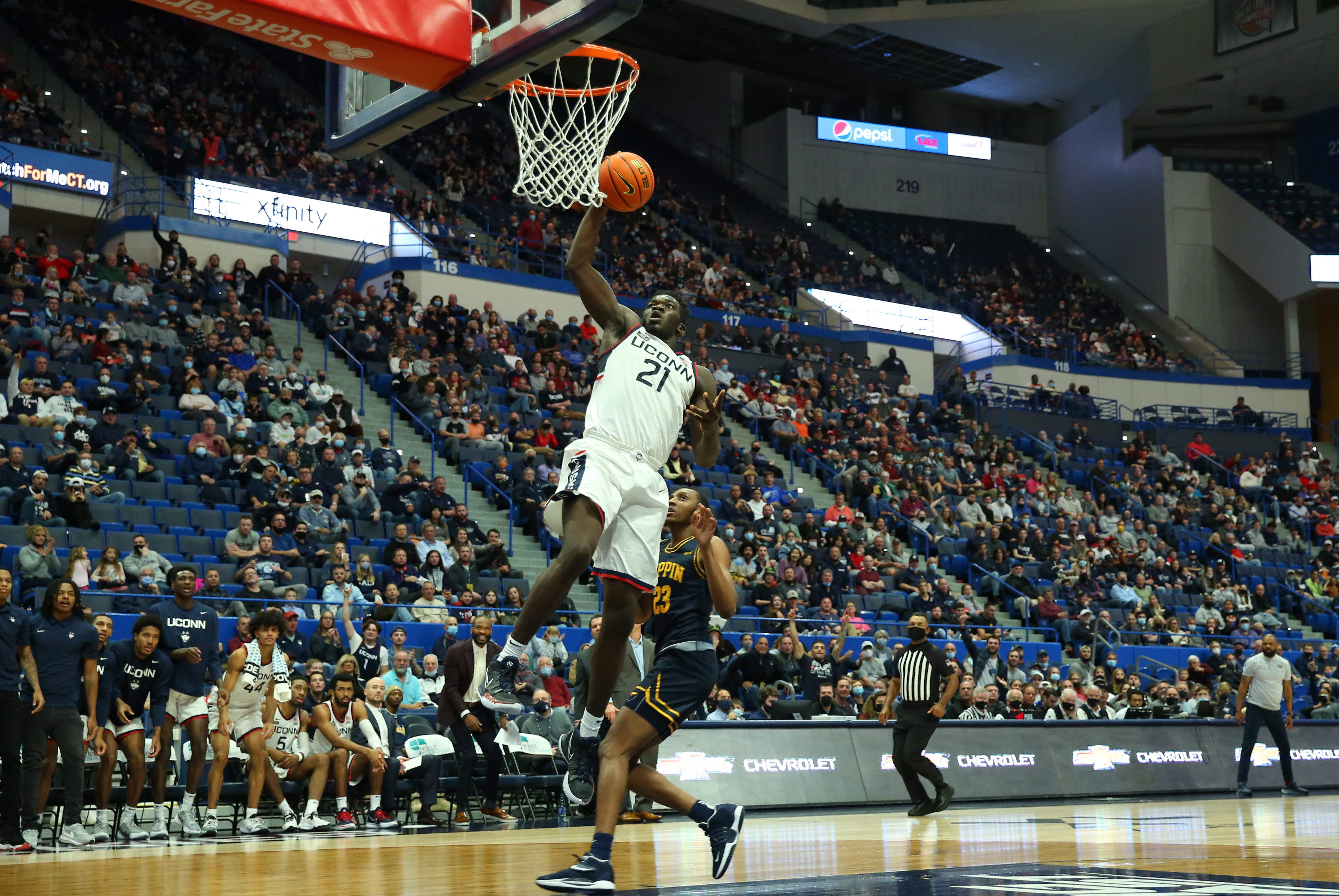 COLLEGE BASKETBALL: NOV 13 Coppin State at UConn