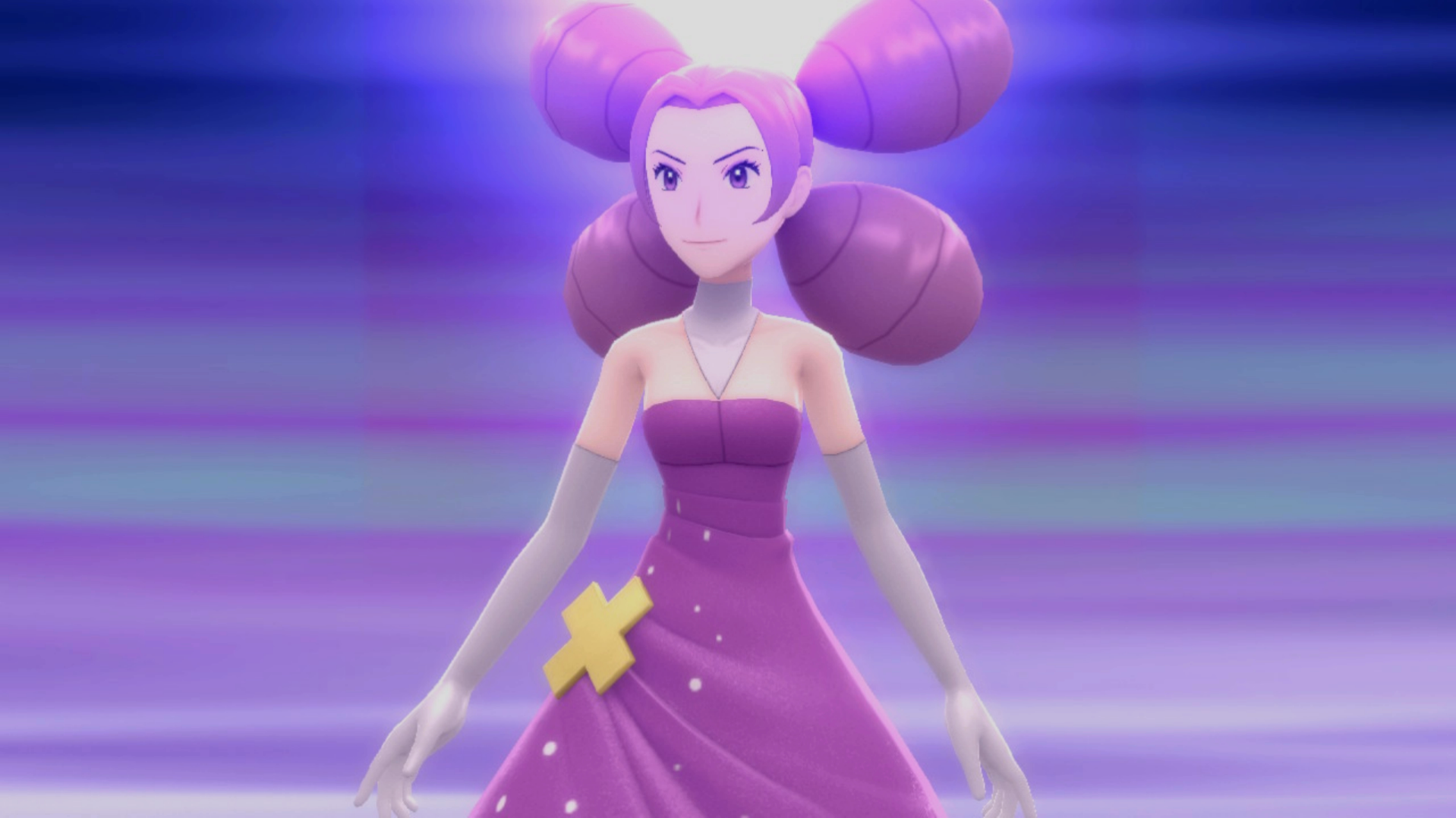 Fantina, as she appears in Pokémon Brilliant Diamond and Shining Pearl