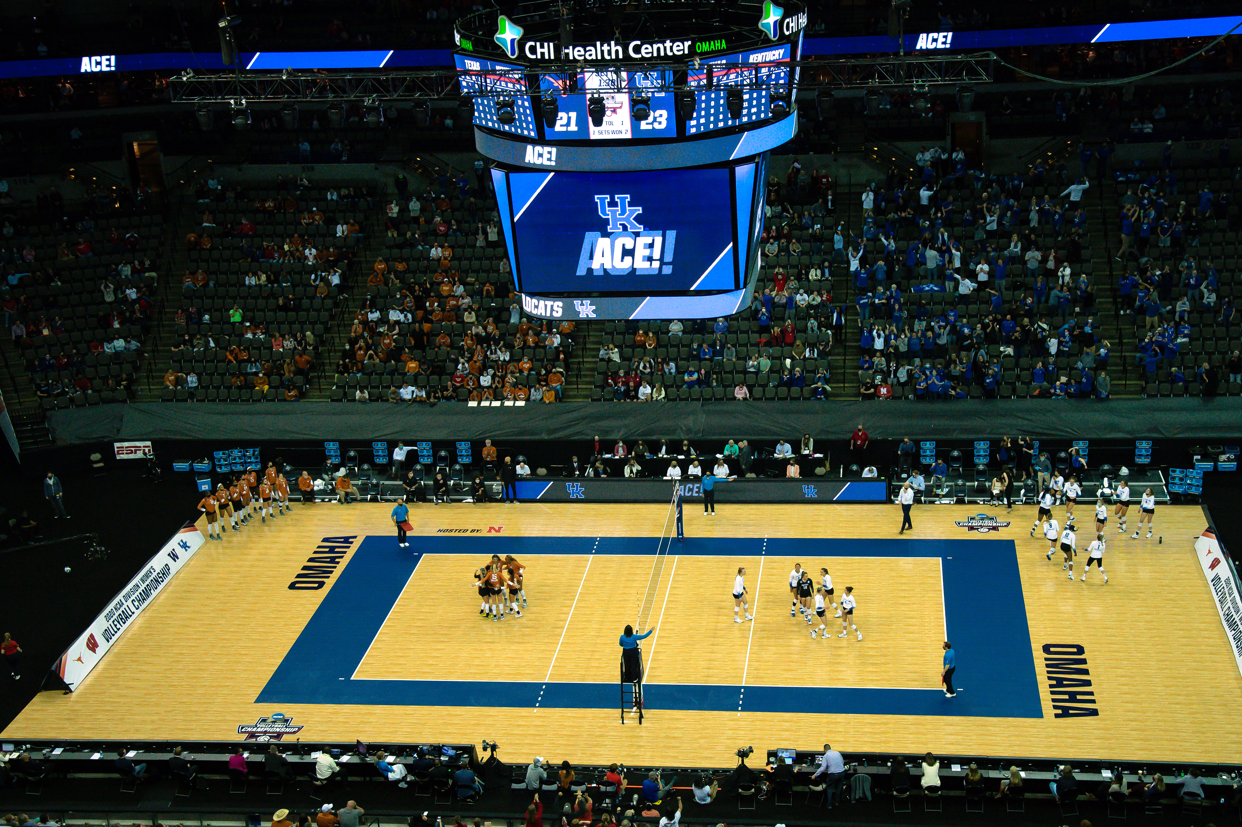 NCAA Volleyball: Women’s Volleyball Championship-Kentucky vs Texas