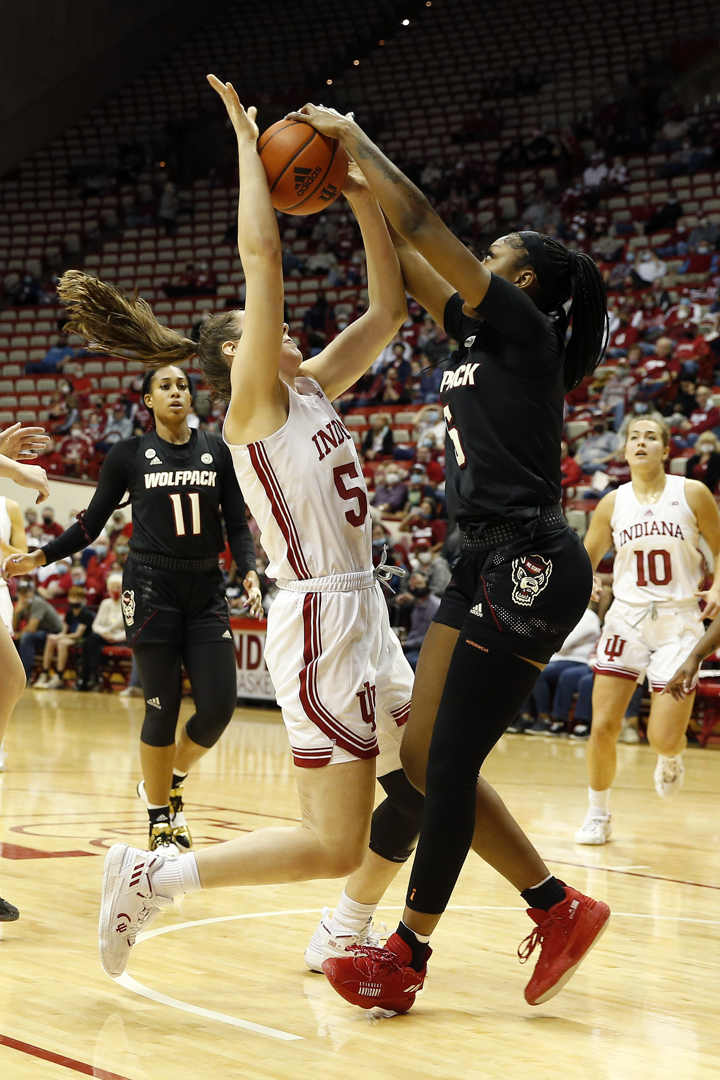 COLLEGE BASKETBALL: DEC 02 Women’s - NC State at Indiana