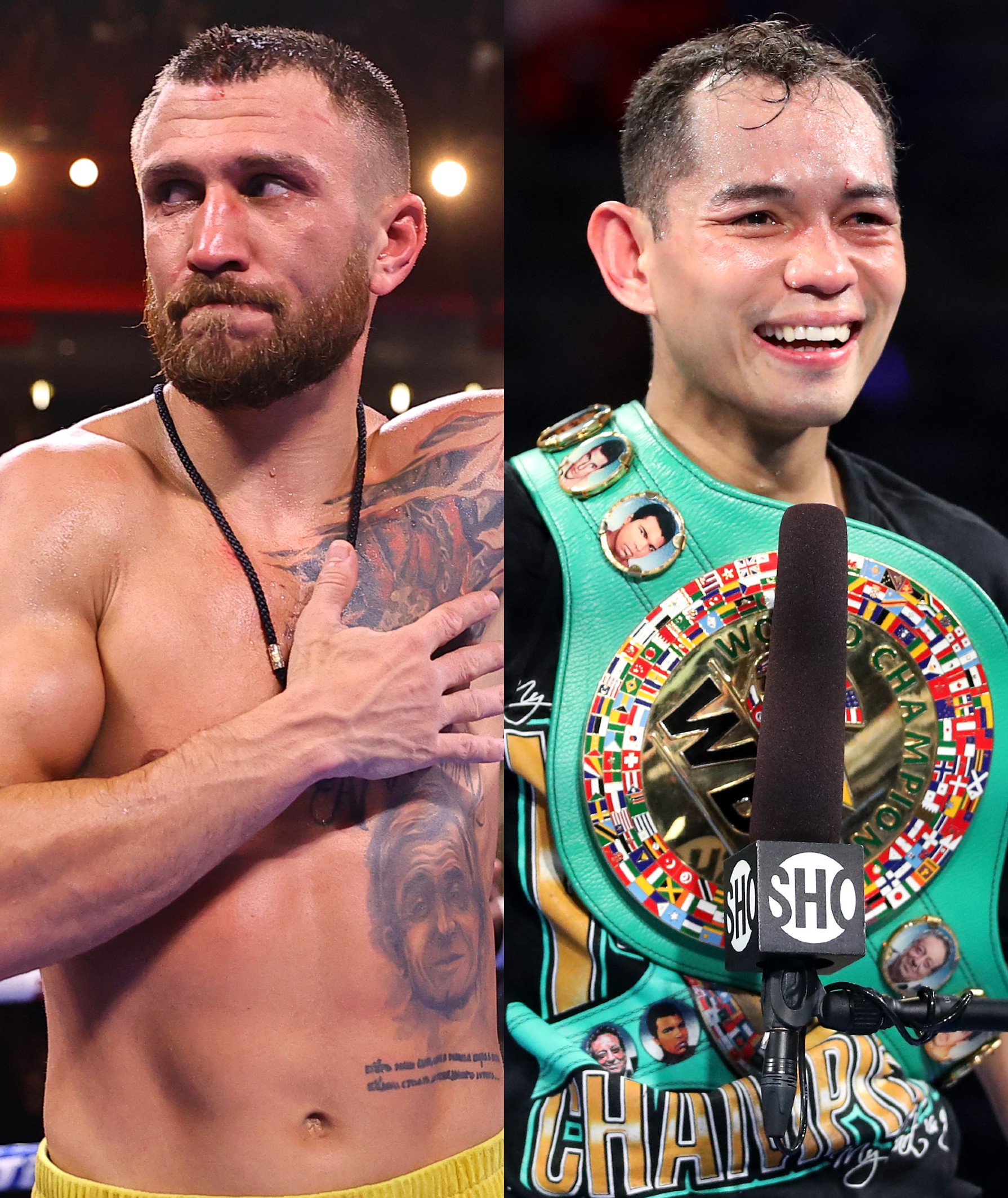 Legends Vasiliy Lomachenko and Nonito Donaire are in action this week