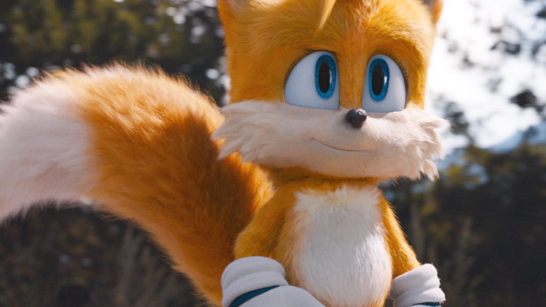 Tails, from the post-credits stinger from the live-action Sonic the Hedgehog movie