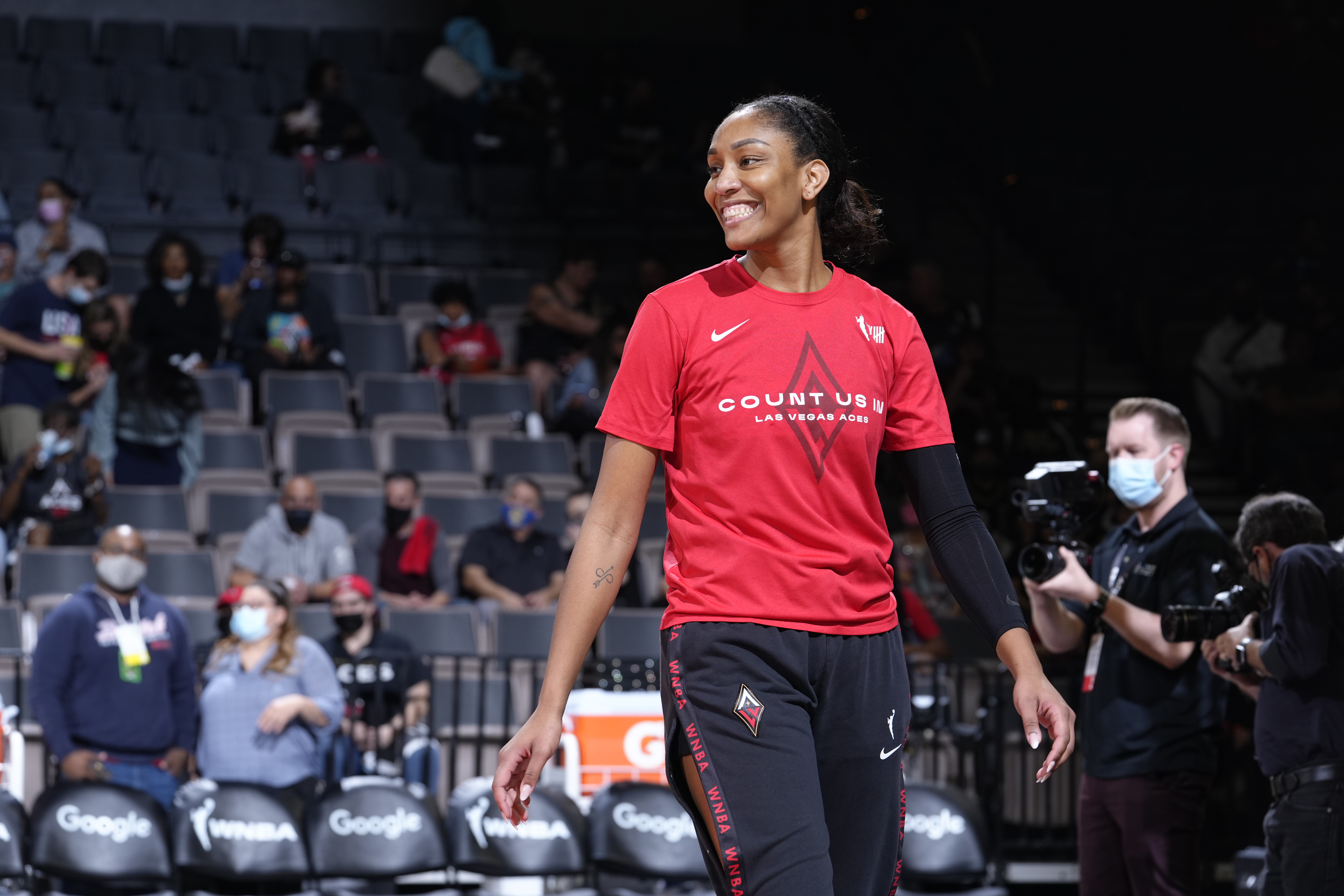 2021 WNBA Semifinals - Phoenix Mercury v Las Vegas Aces