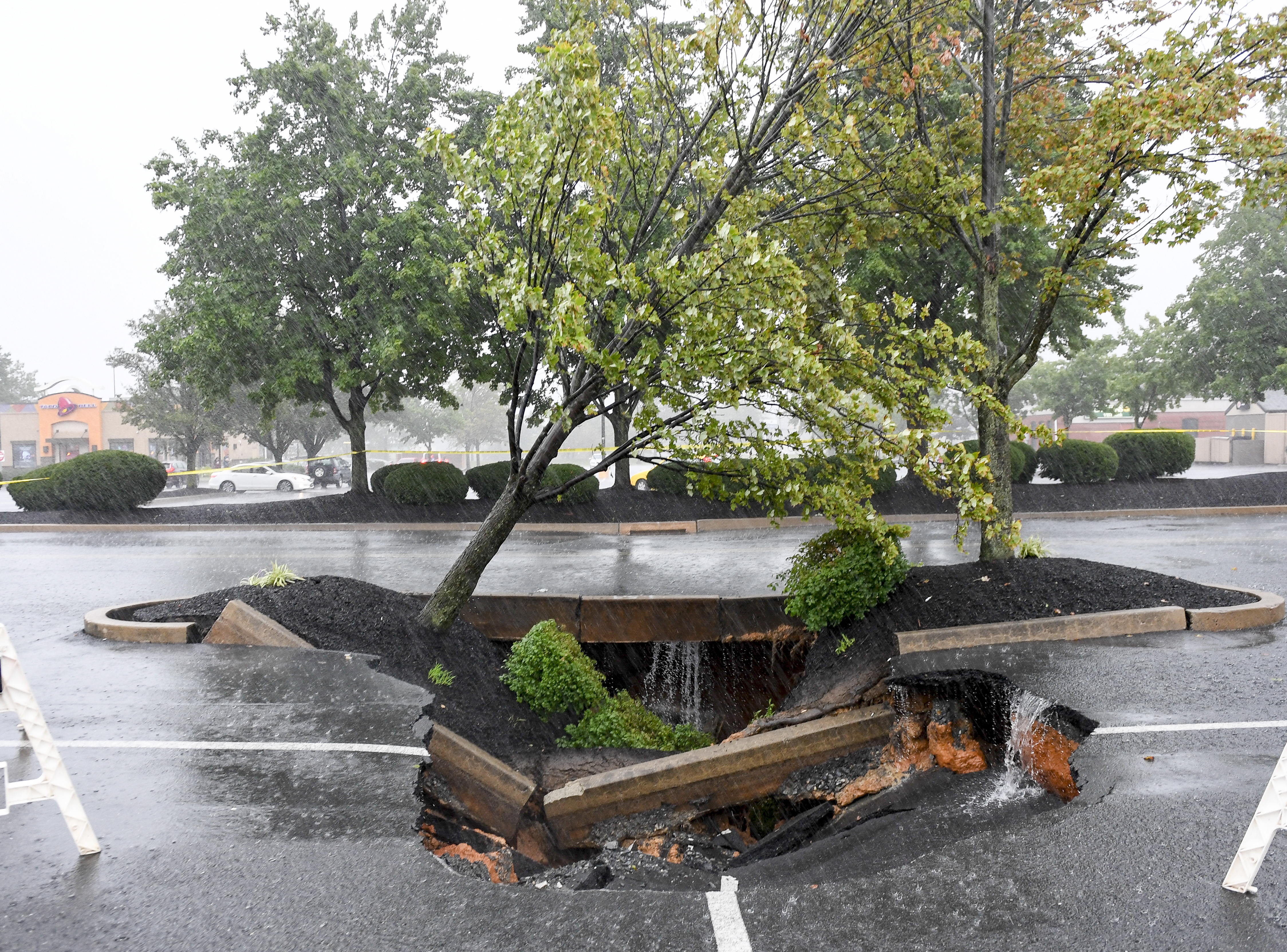 Severe Weather On East Coast As Remnants Of Hurricane Ida Move Over Pennsylvania