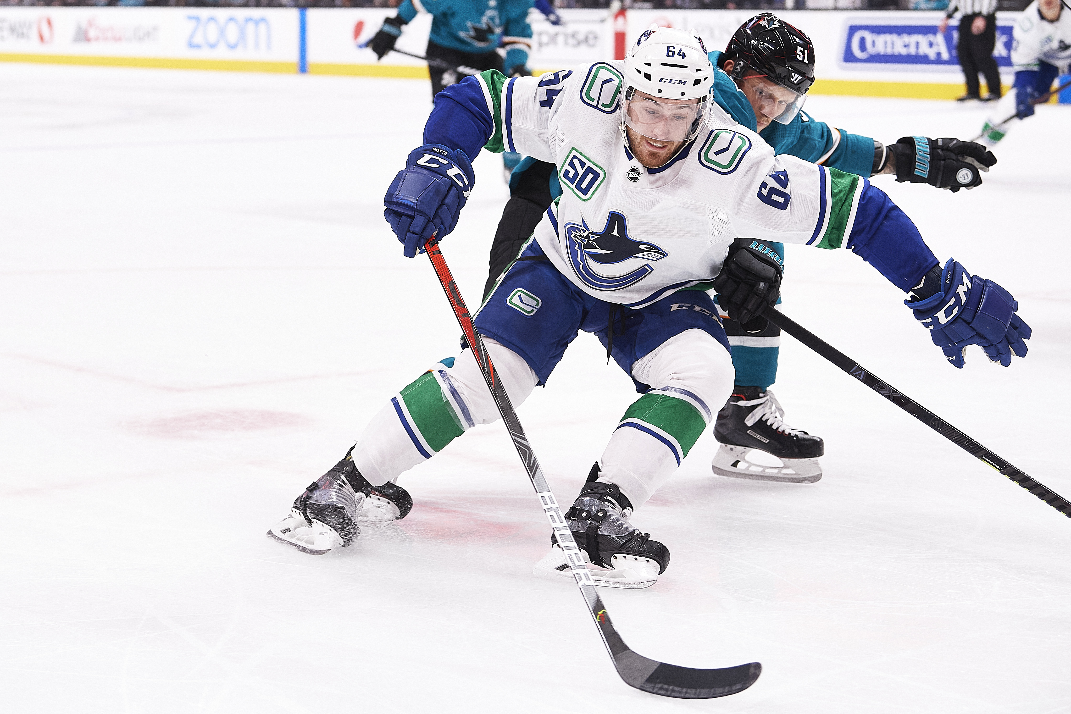 NHL: JAN 29 Canucks at Sharks