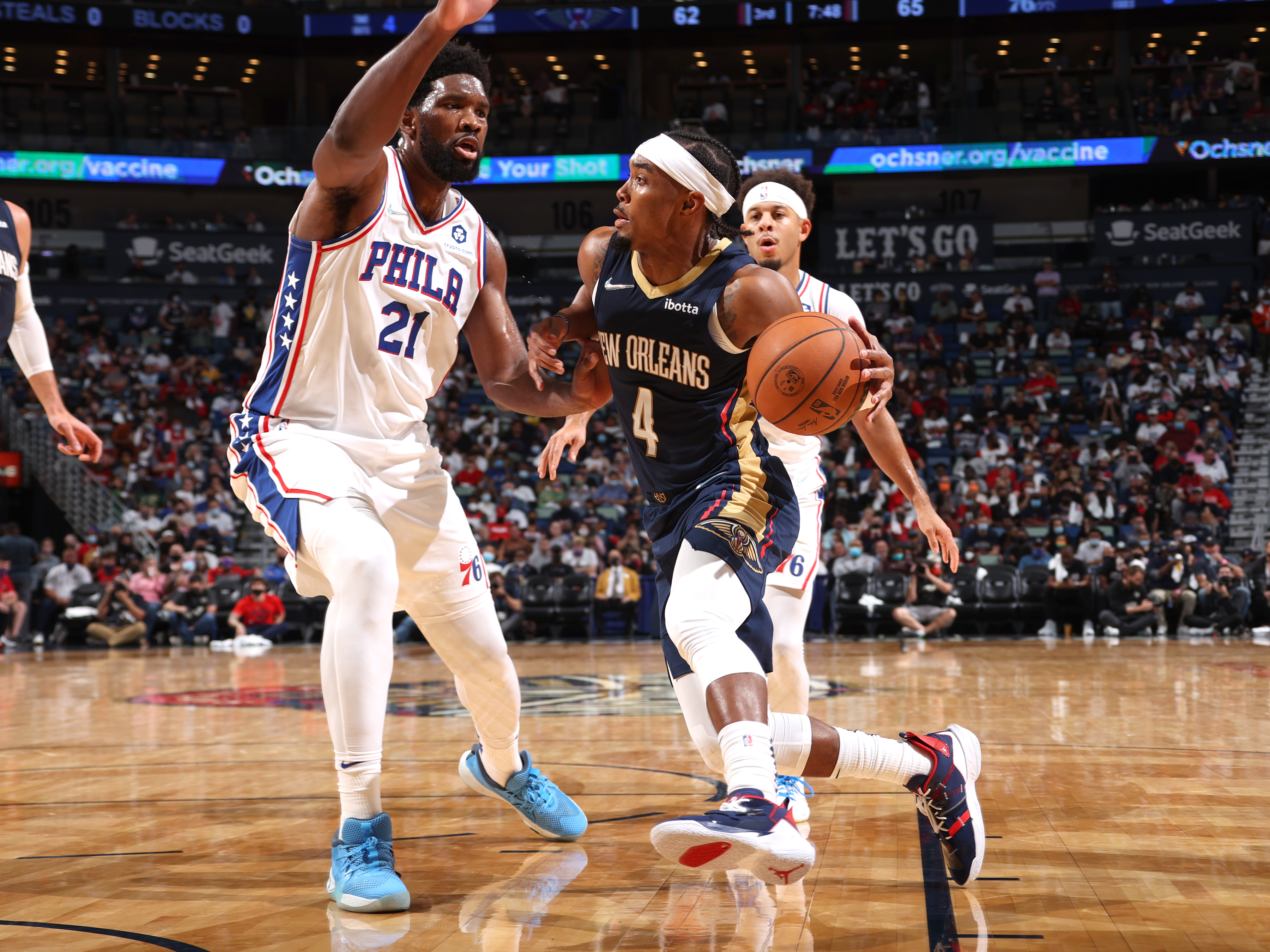 Philadelphia 76ers v New Orleans Pelicans