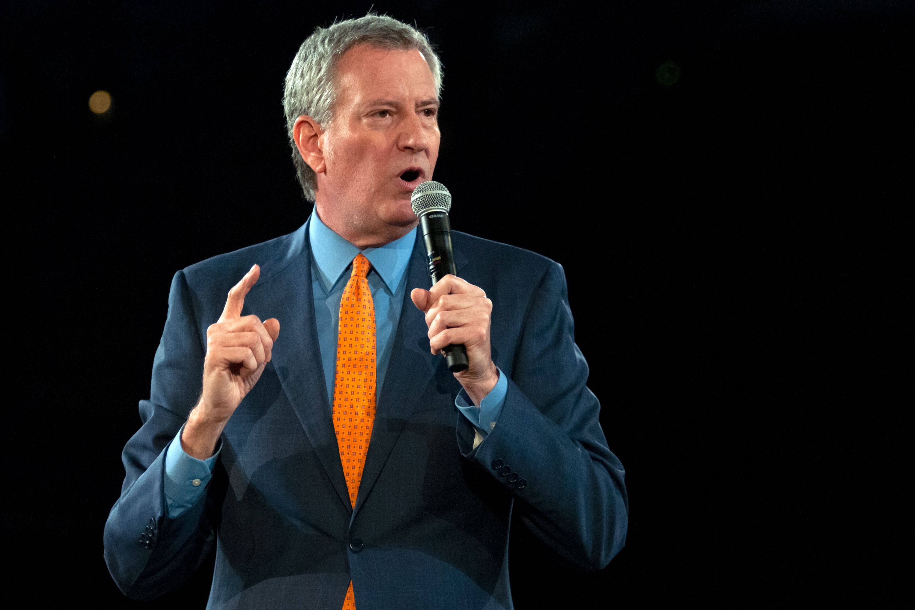 Mayor Bill de Blasio delivers his State of the City address.