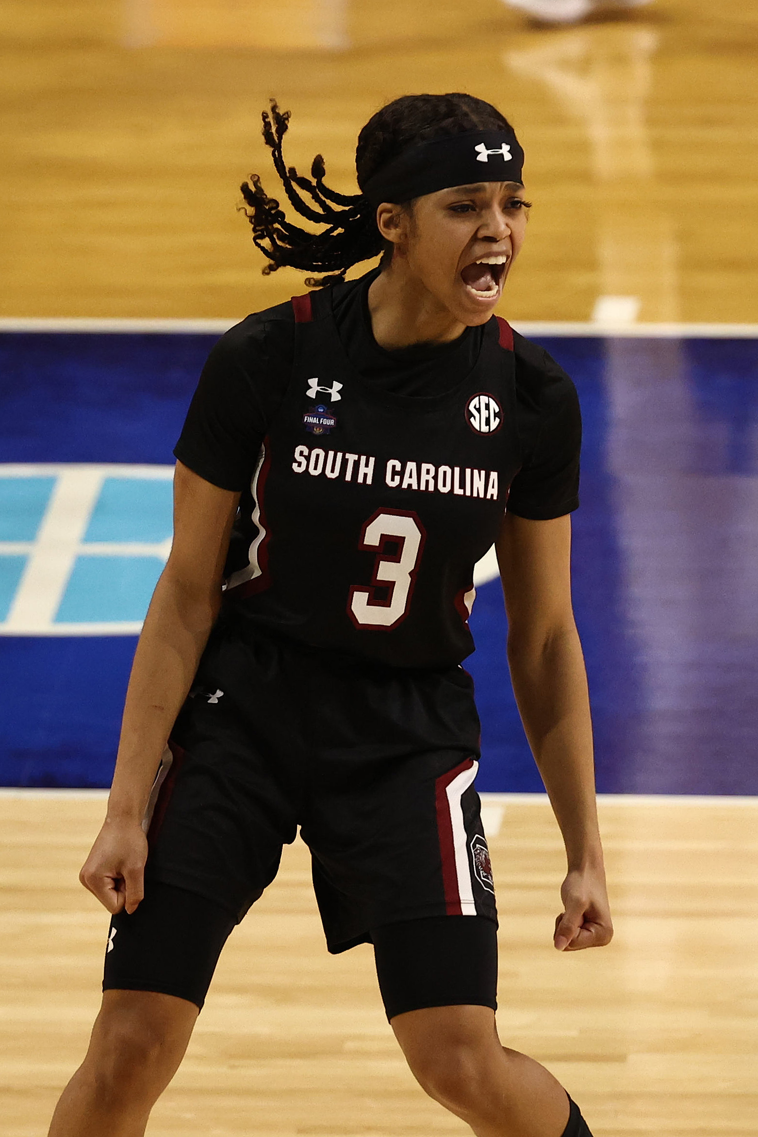 NCAA Womens Basketball: Final Four Semifinal-South Carolina at Stanford