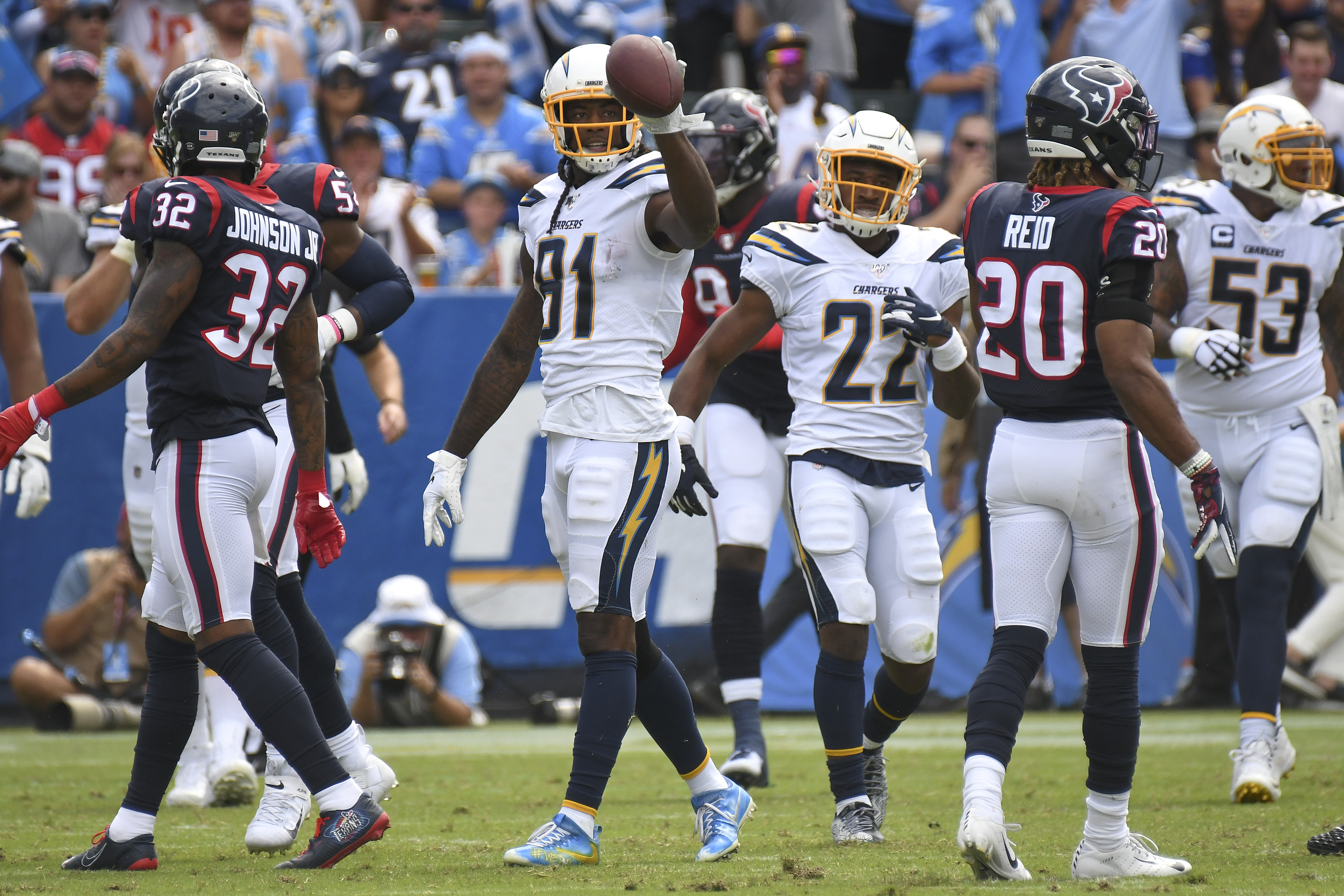 Houston Texans v&nbsp;Los Angeles Chargers