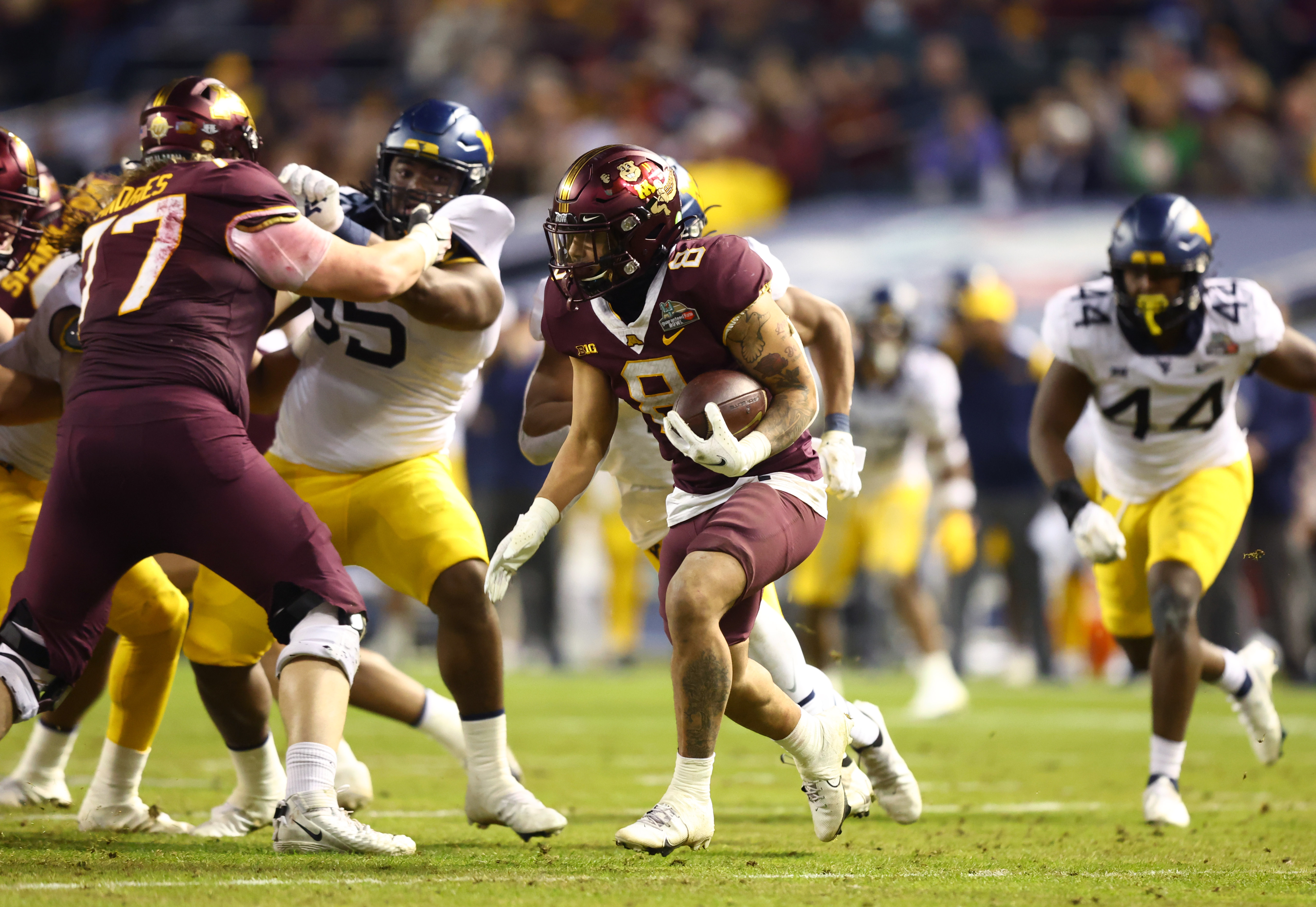 NCAA Football: Guaranteed Rate Bowl-Minnesota at West Virginia