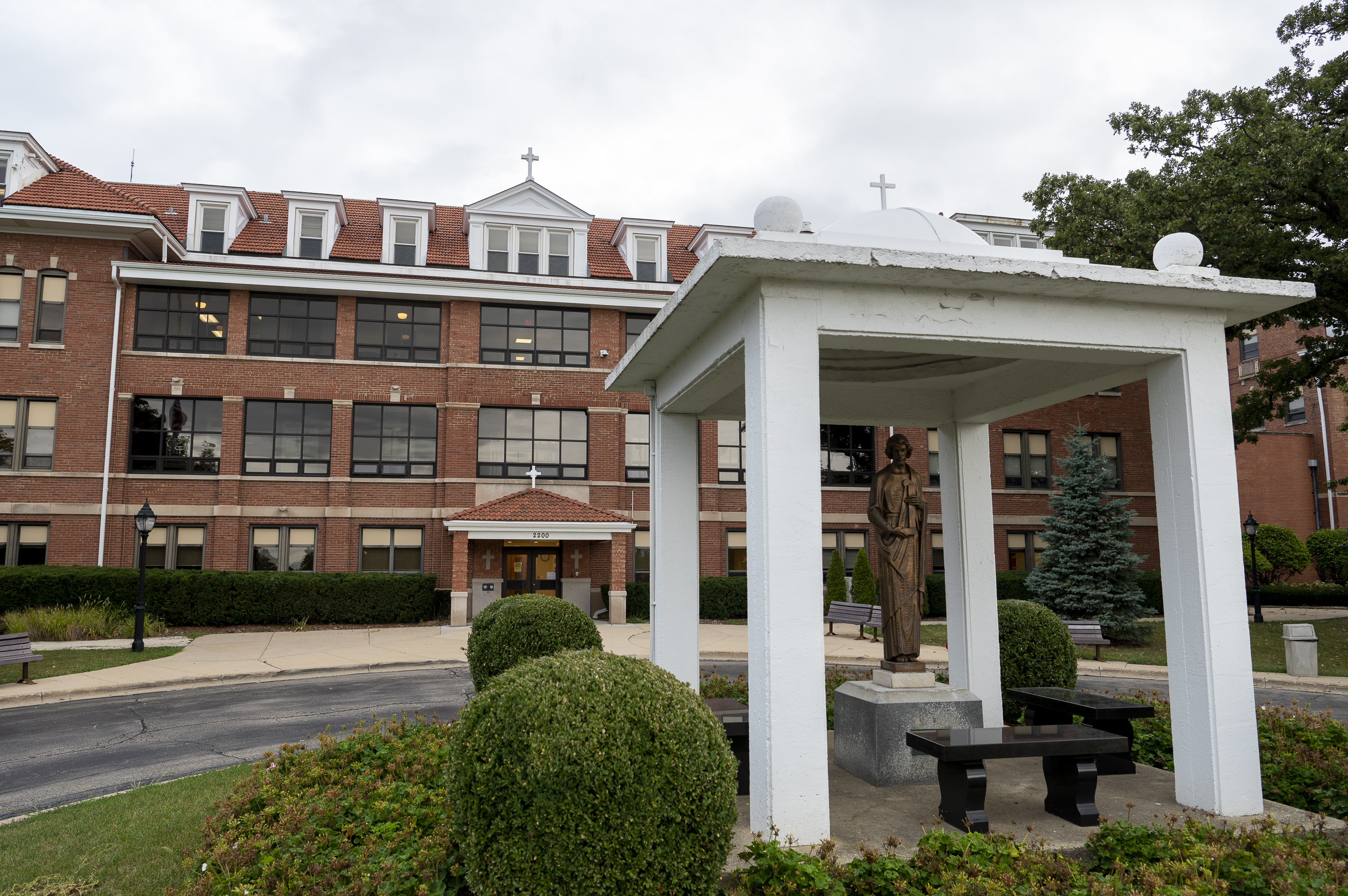 Benet Academy located at 2200 Maple Ave. in Lisle, Ill.