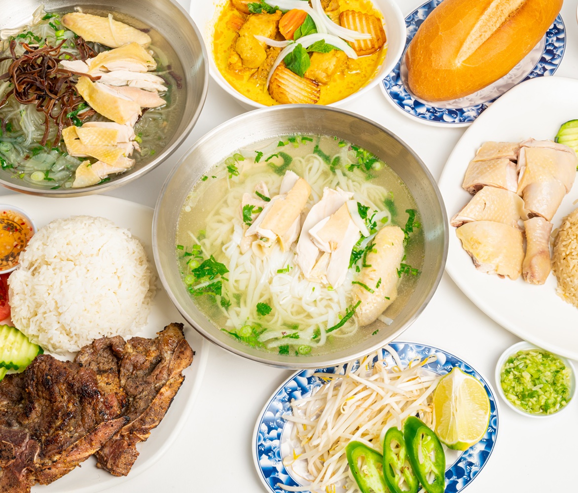 Phở Gà Số Một&nbsp;in Alhambra specializes in chicken prepared in a variety of Vietnamese ways.