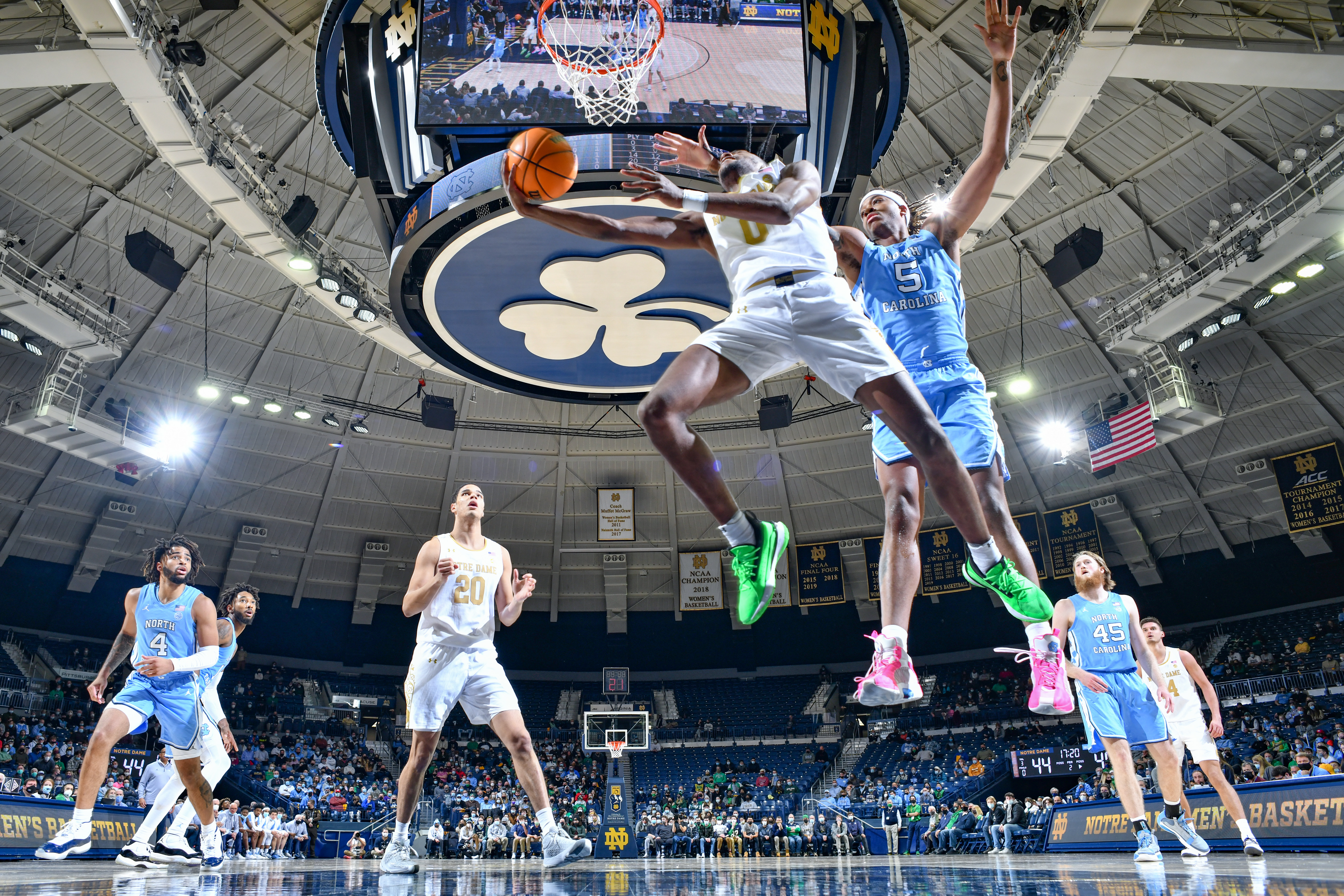 NCAA Basketball: North Carolina at Notre Dame