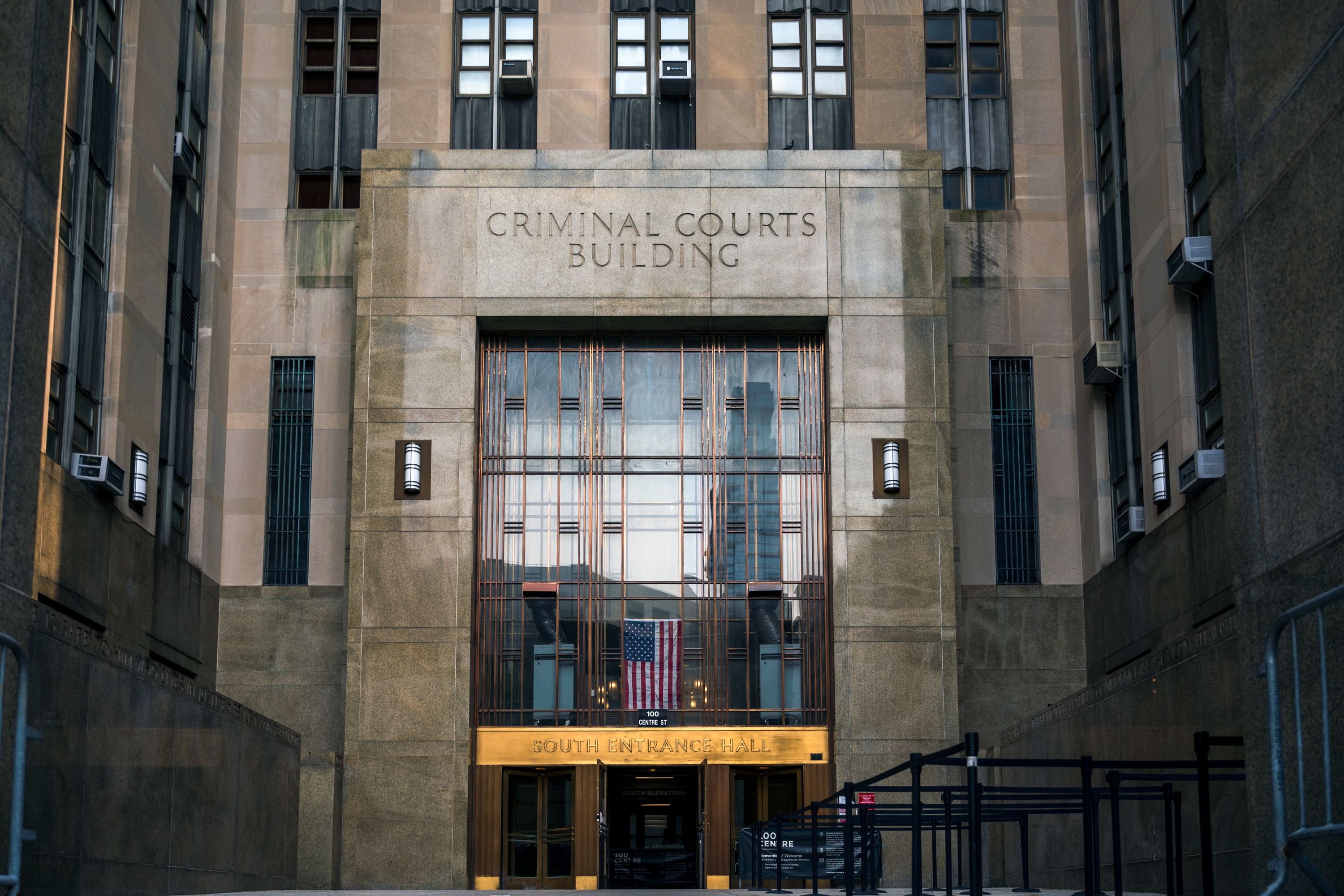 Manhattan Criminal Court in Lower Manhattan, Sept. 14, 2021.