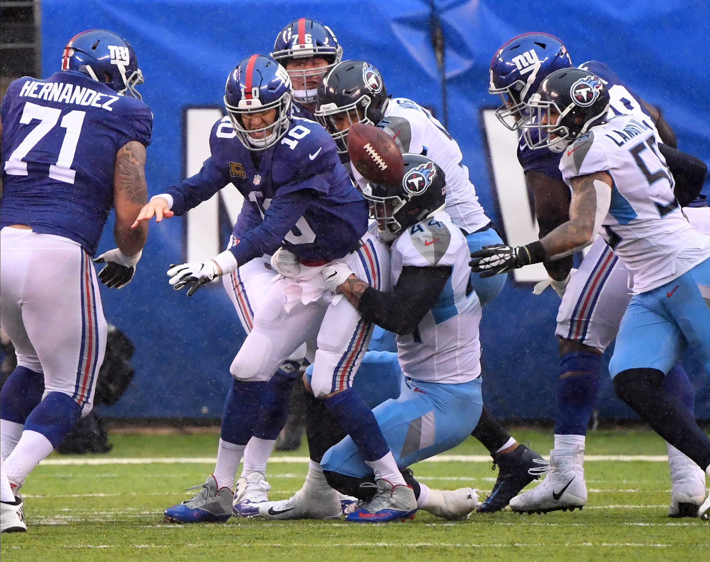 NFL: Tennessee Titans at New York Giants