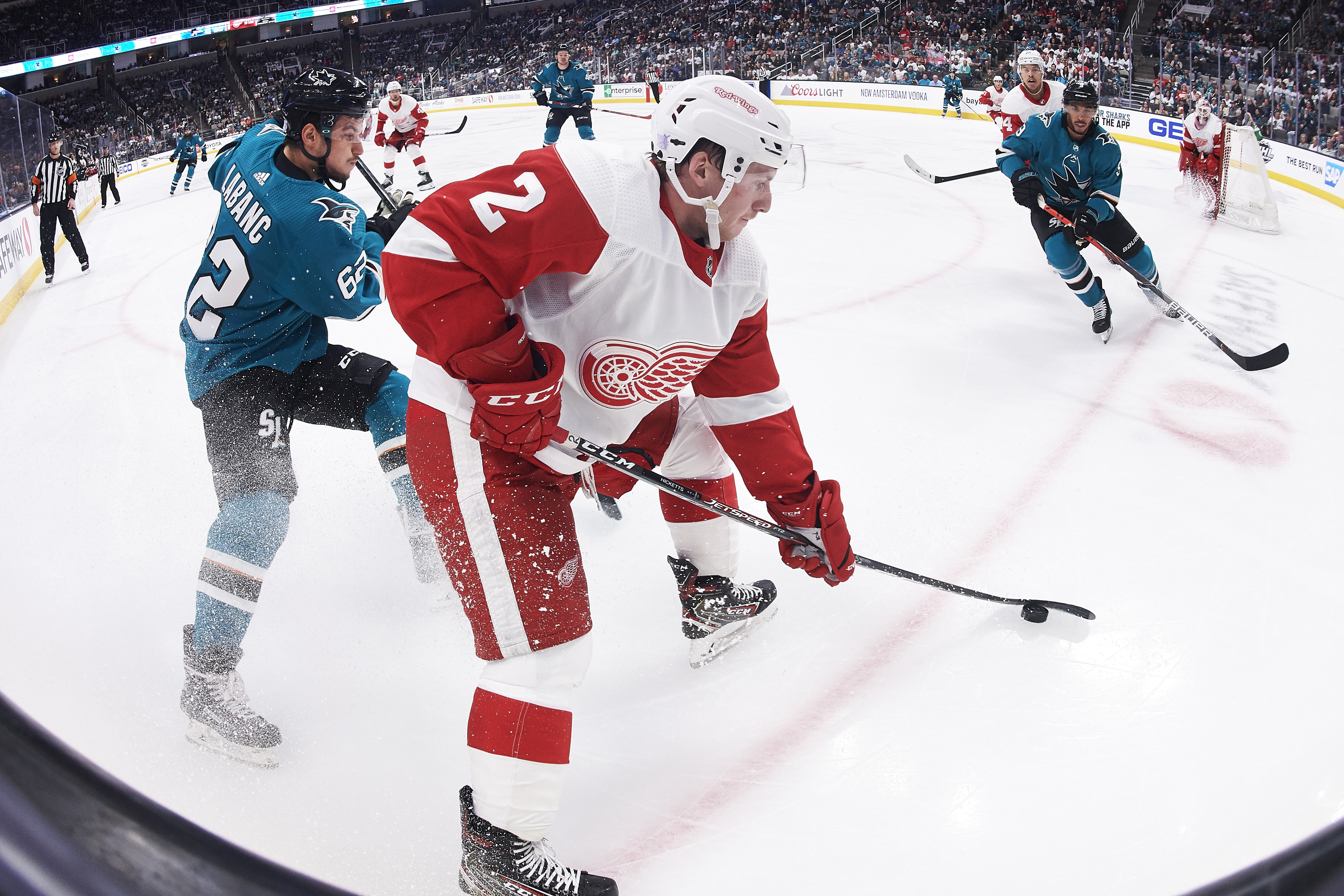 NHL: NOV 16 Red Wings at Sharks