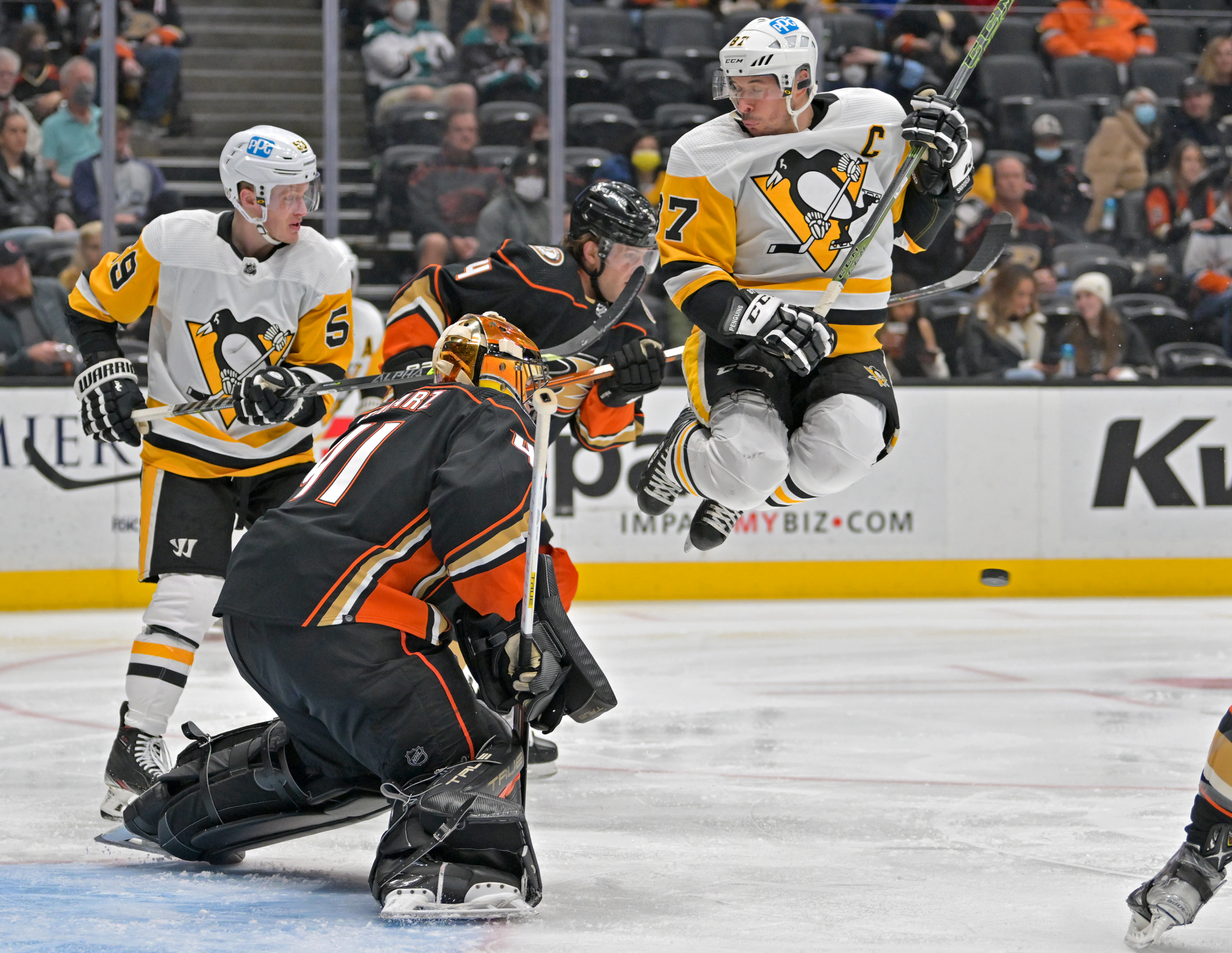 NHL: Pittsburgh Penguins at Anaheim Ducks