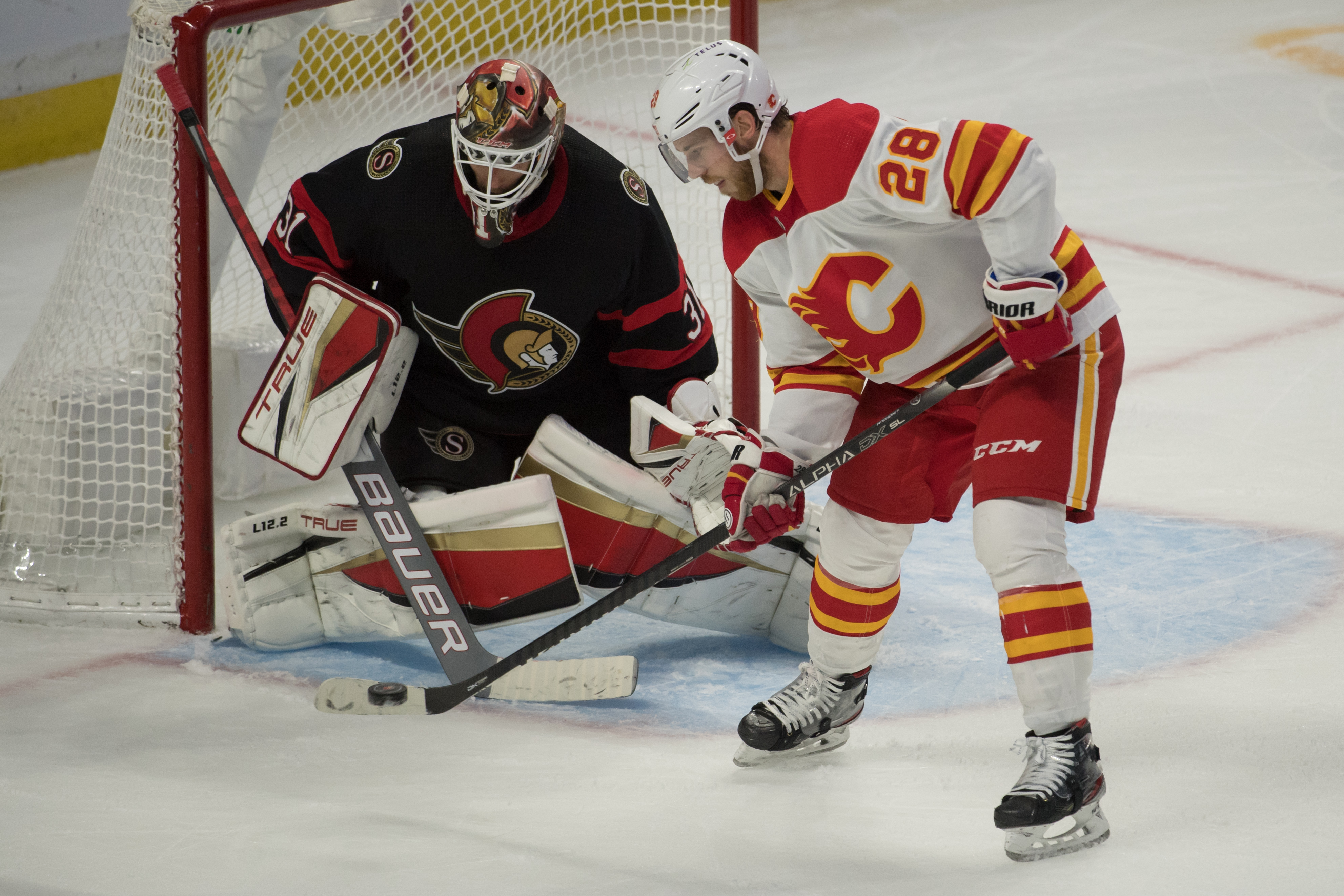 NHL: Calgary Flames at Ottawa Senators