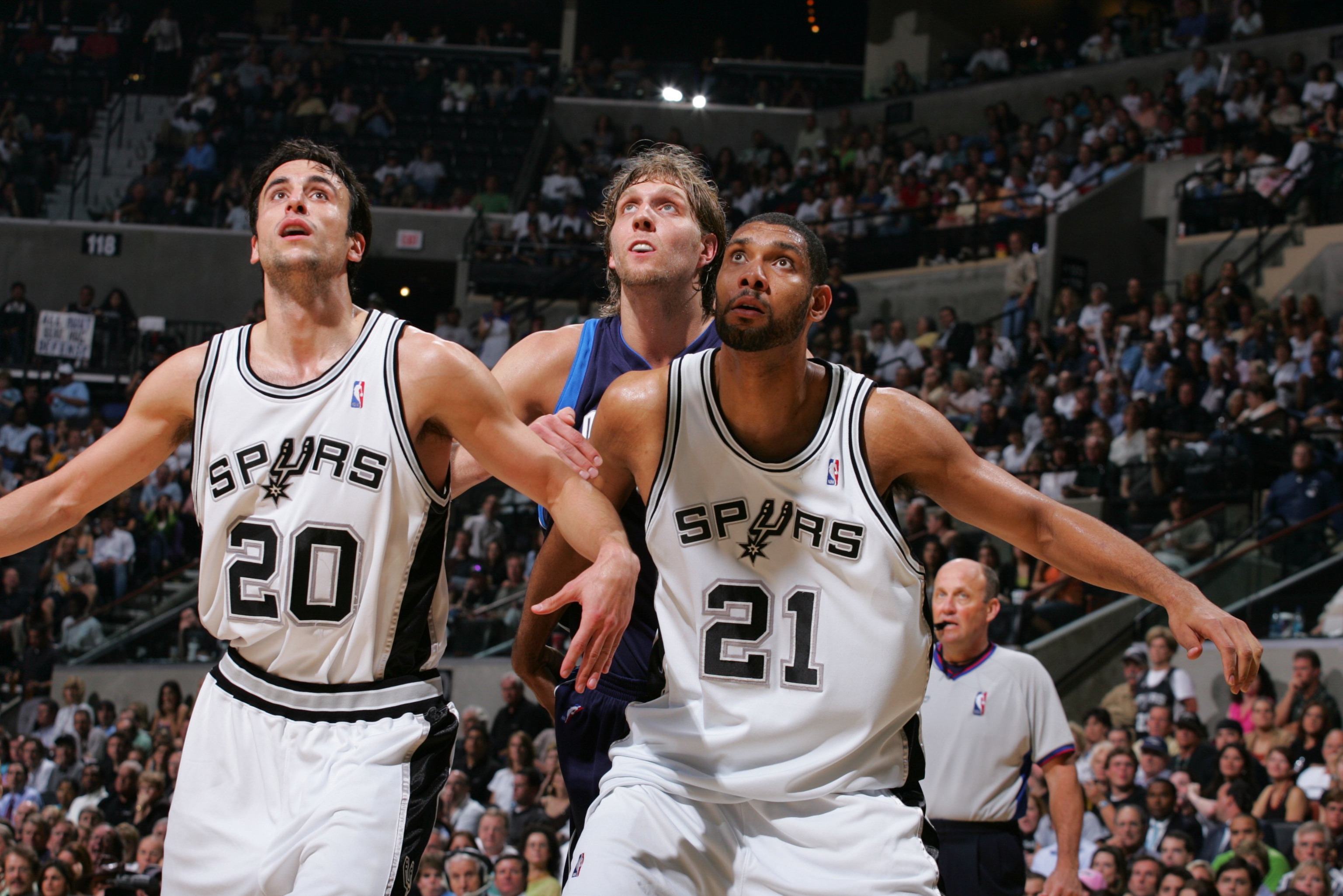 San Antonio Spurs Tim Duncan and Manu Ginobili, 2006 NBA Western Conference Semifinals