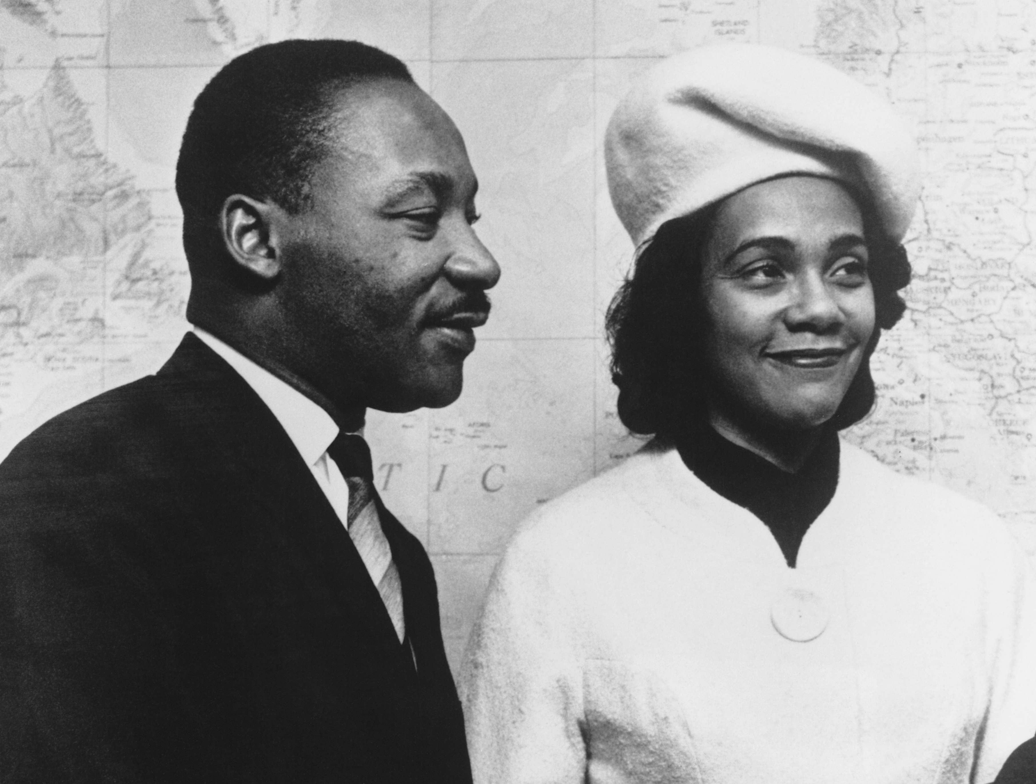 Martin Luther King and Coretta Scott