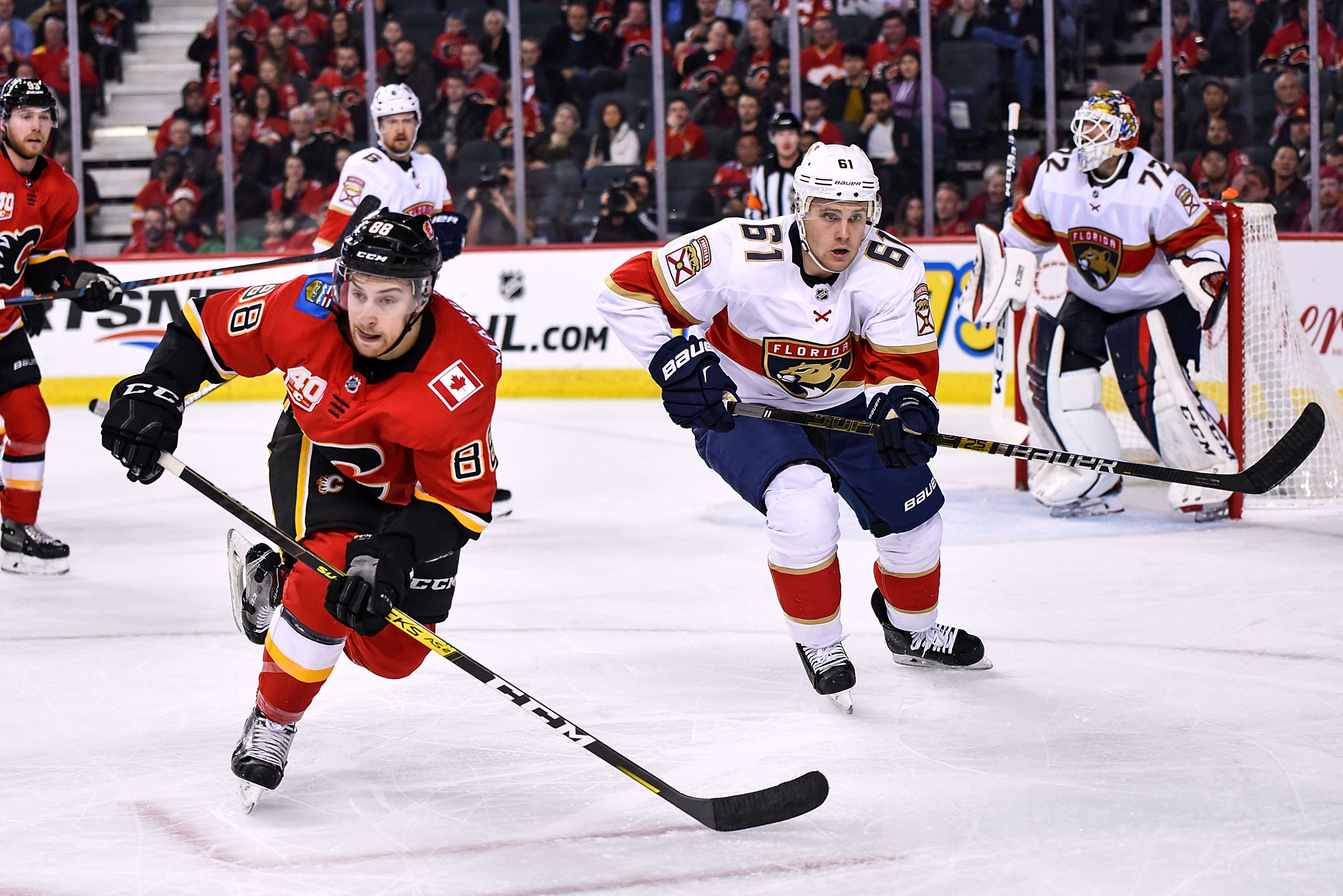 NHL: OCT 24 Panthers at Flames