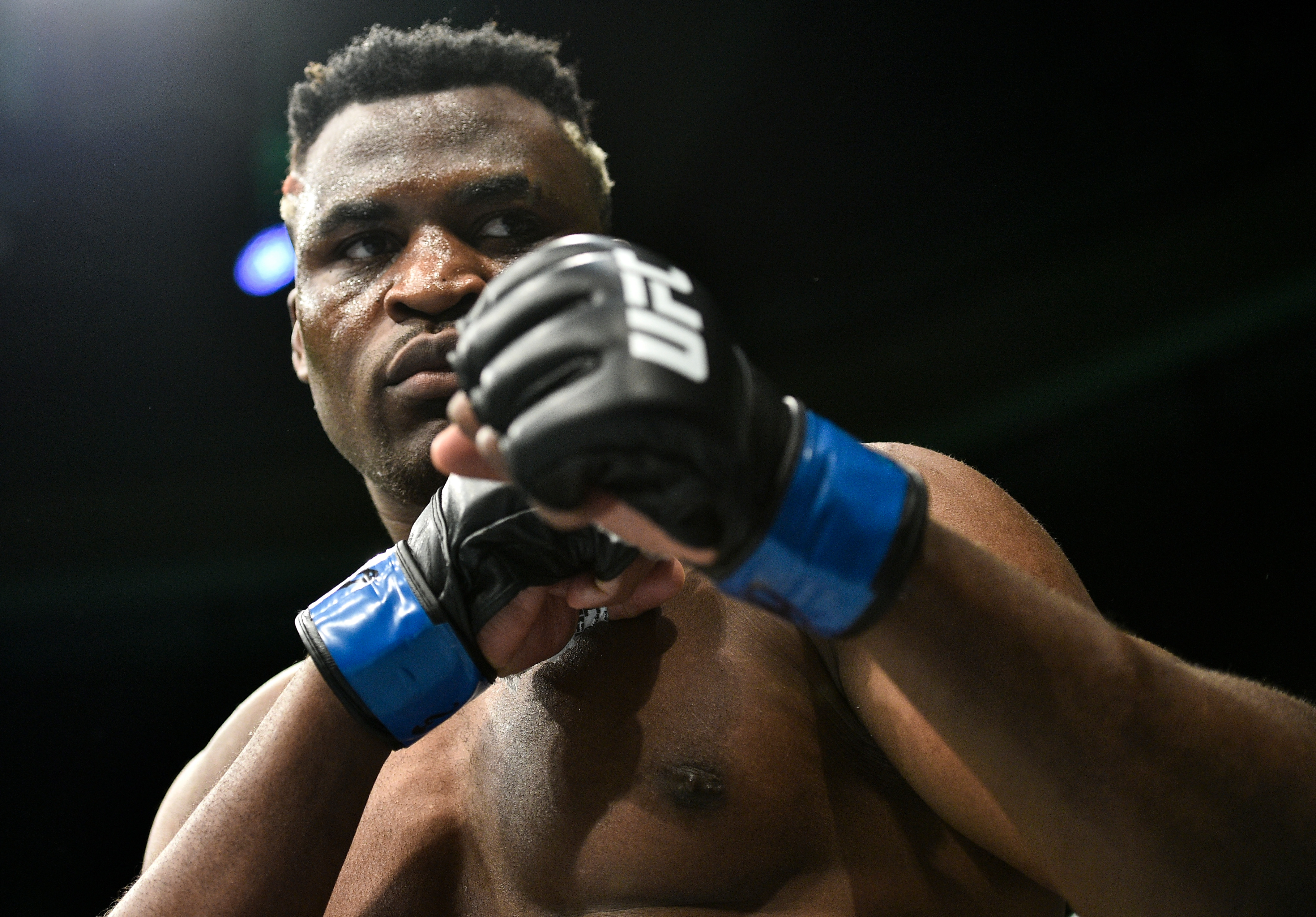 Francis N’gannou is listed as a betting underdog to Ciryl Gane in the UFC 270 main event