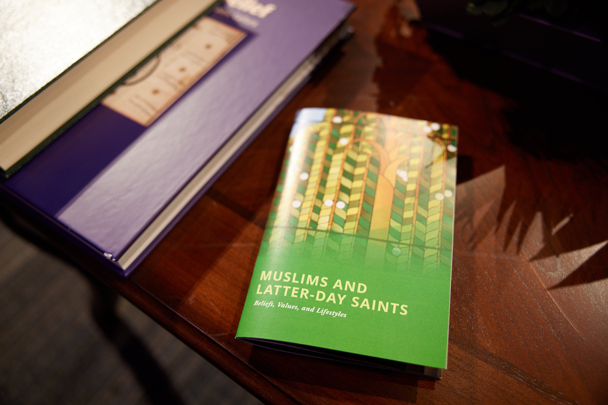A copy of the new pamphlet “Muslims and Latter-day Saints: Beliefs, Values and Lifestyles,” released on Jan. 19, 2022.