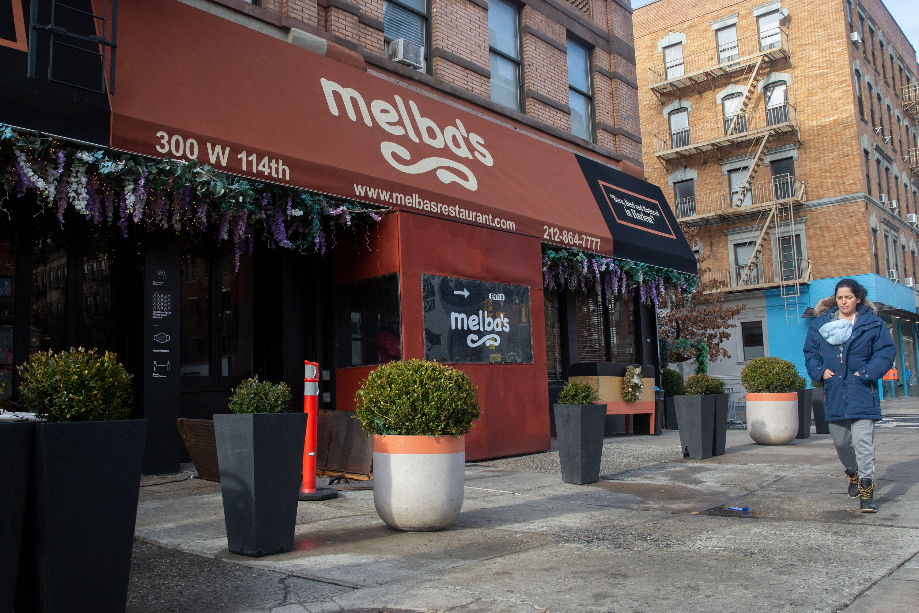 Melba’s Restaurant in West Harlem, Jan. 20, 2022.