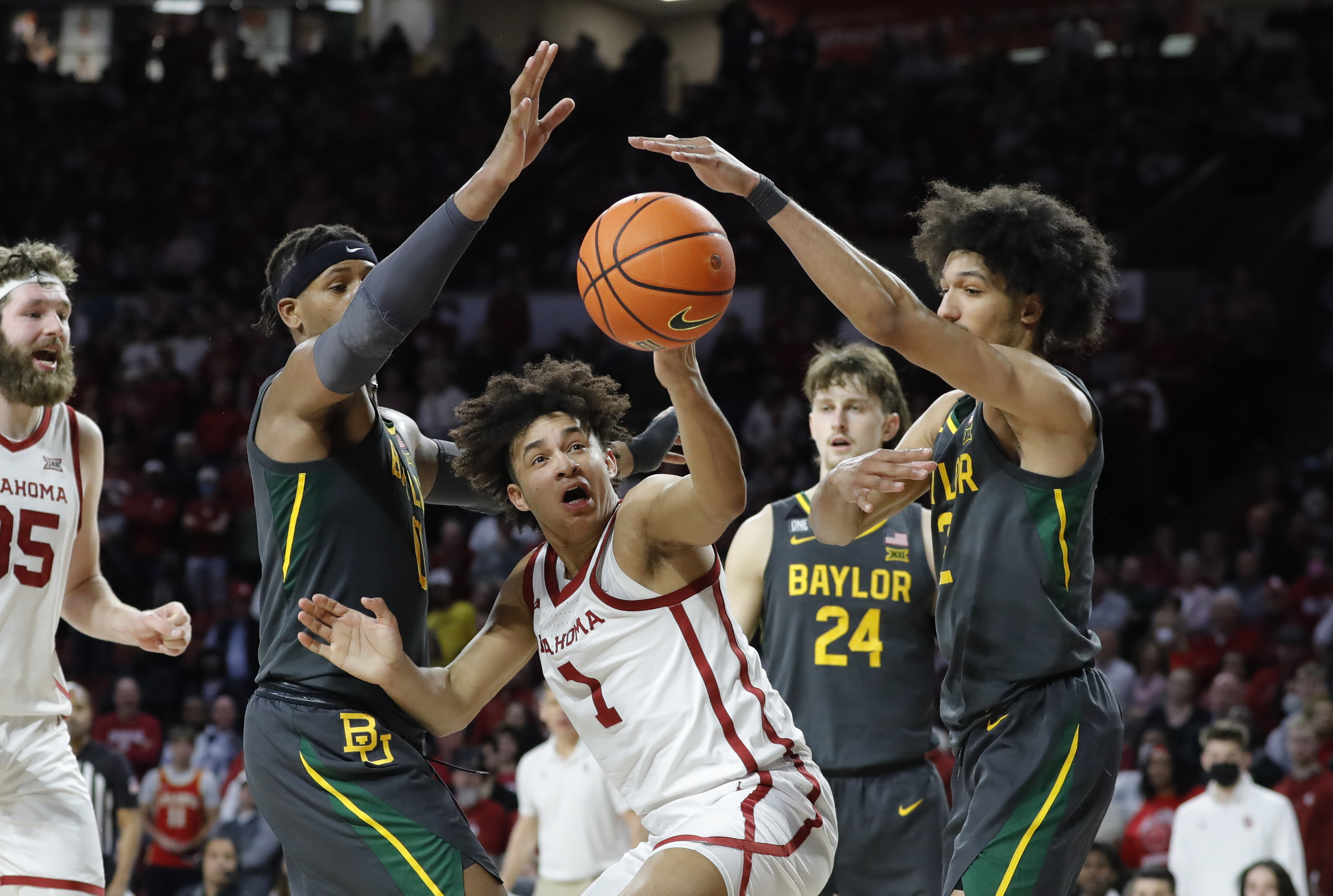 NCAA Basketball: Baylor at Oklahoma
