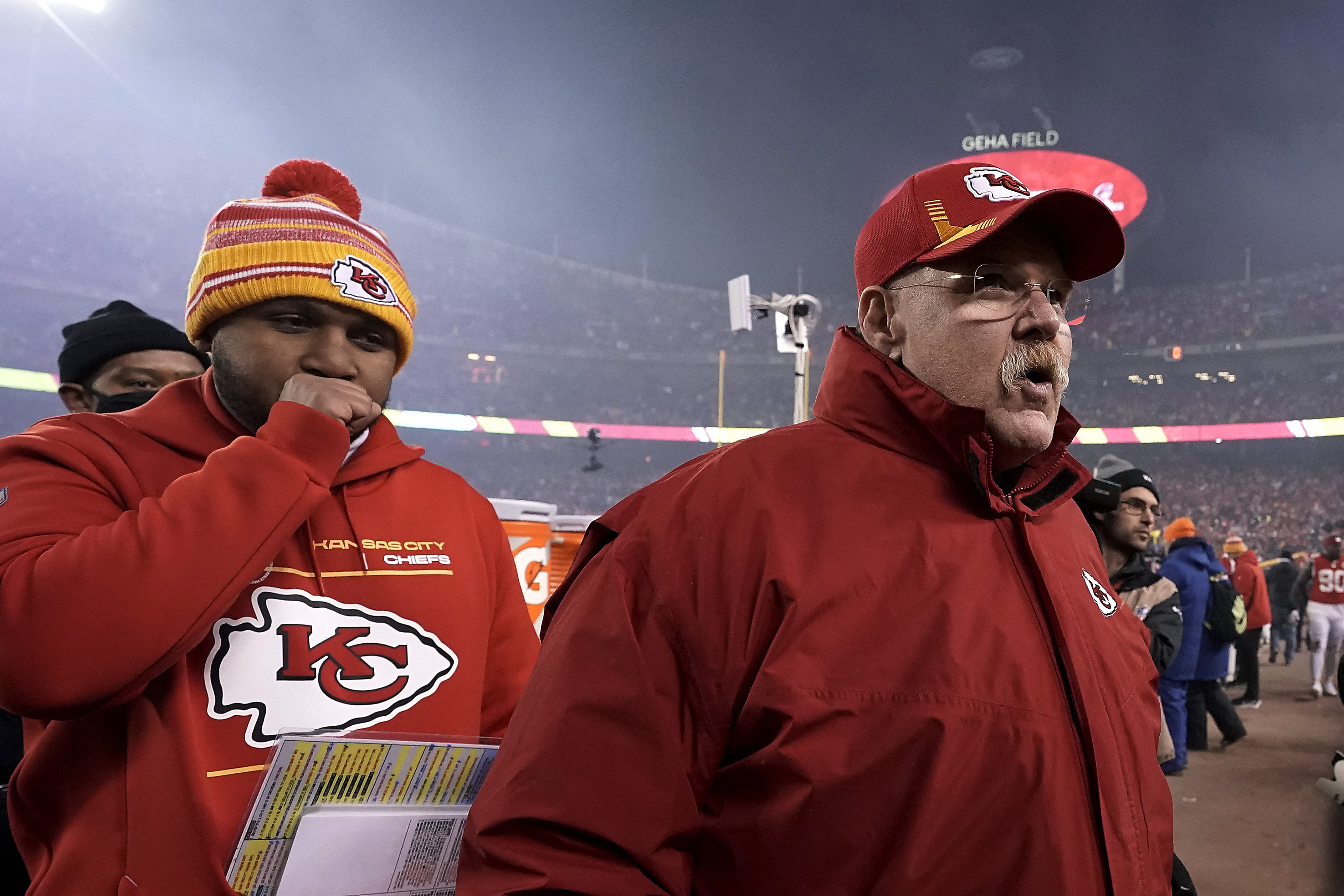 Chiefs coach Andy Reid has felt both sides of the NFL’s overtime rule. 