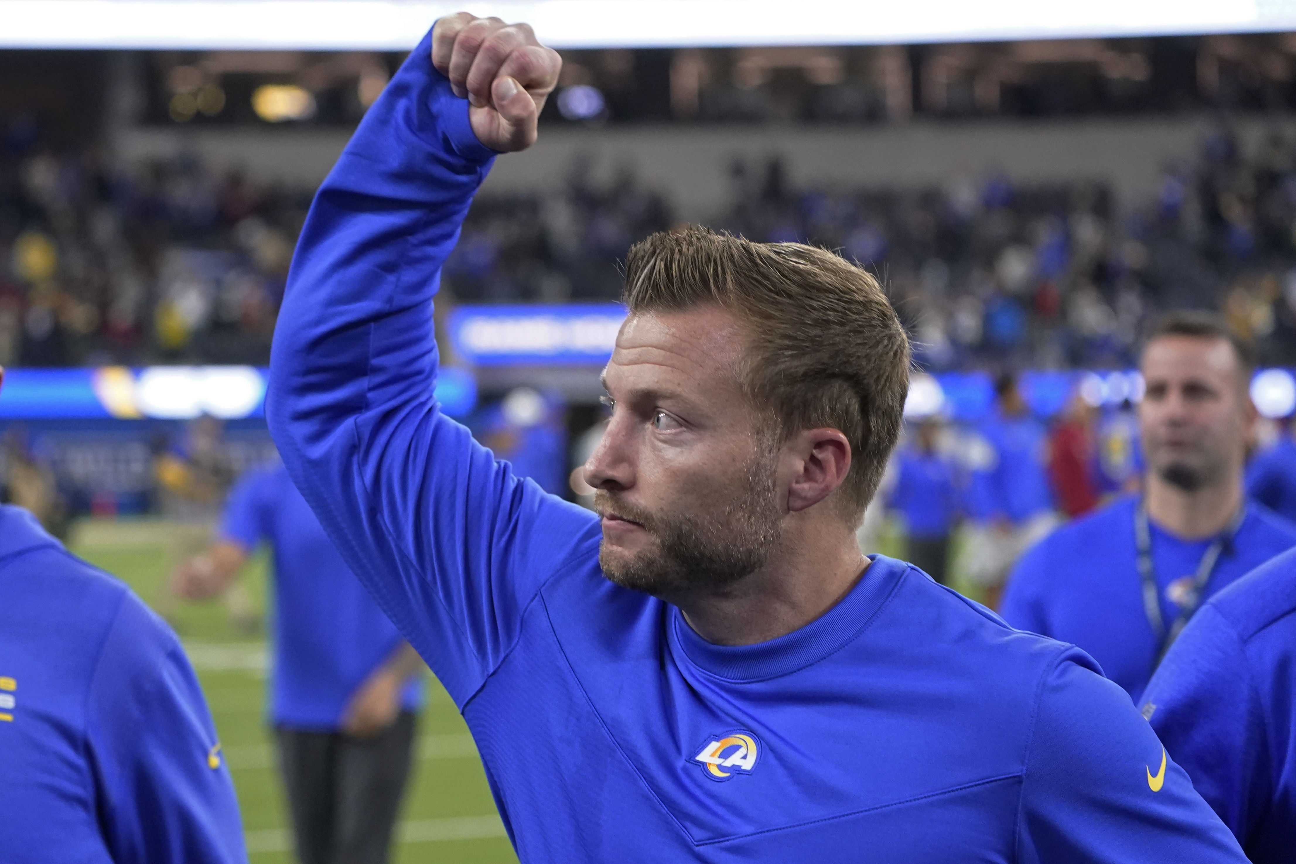 Sean McVay is 55-26 with four playoff wins as Rams coach.