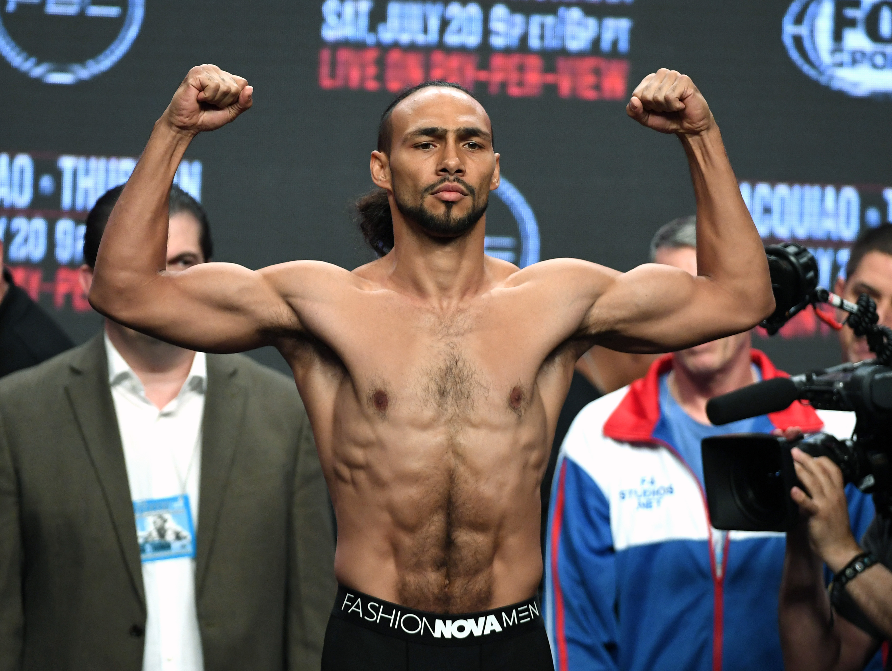 Thurman makes his return after a two-year hiatus from the sport. 