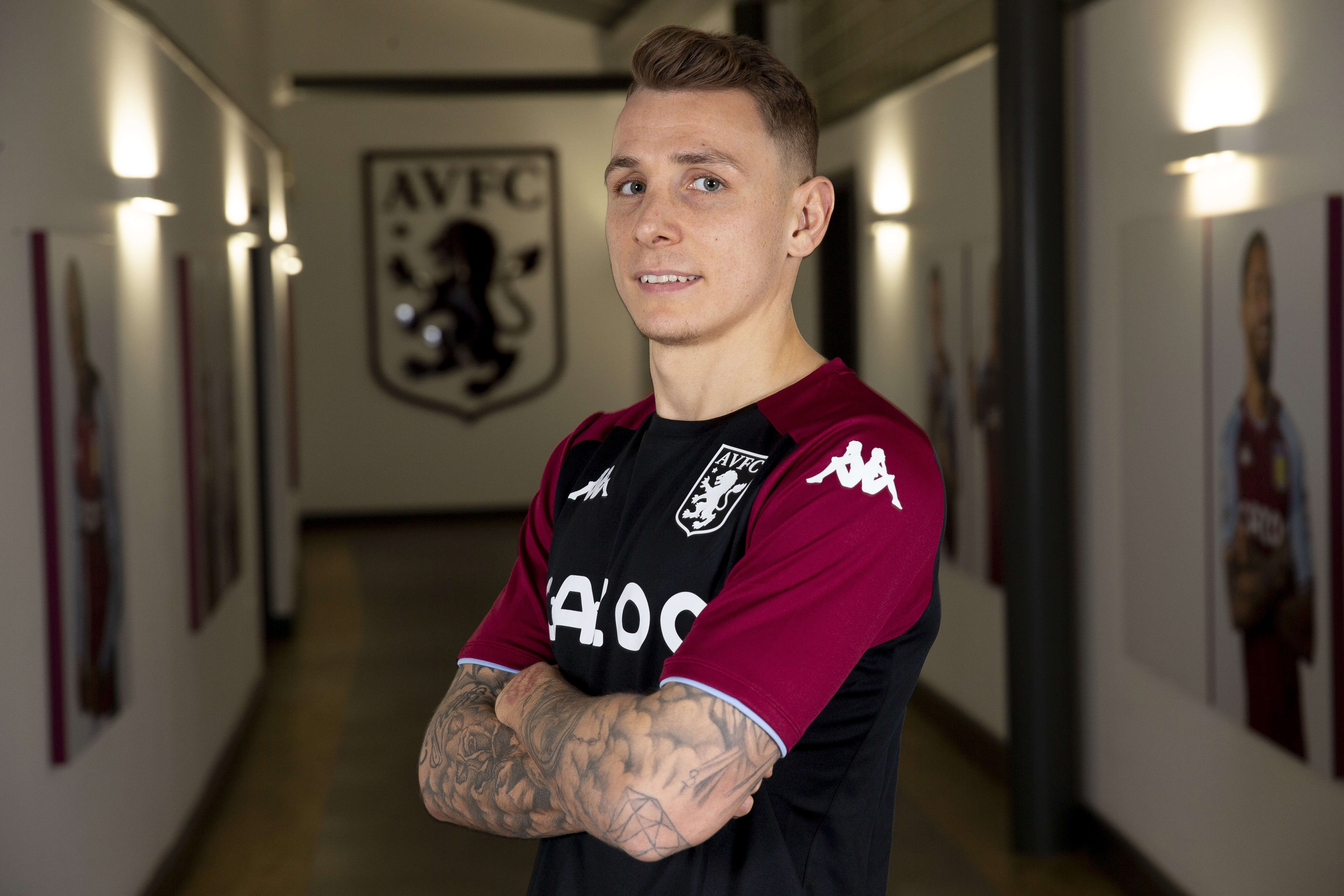 Aston Villa Unveil New Signing Lucas Digne