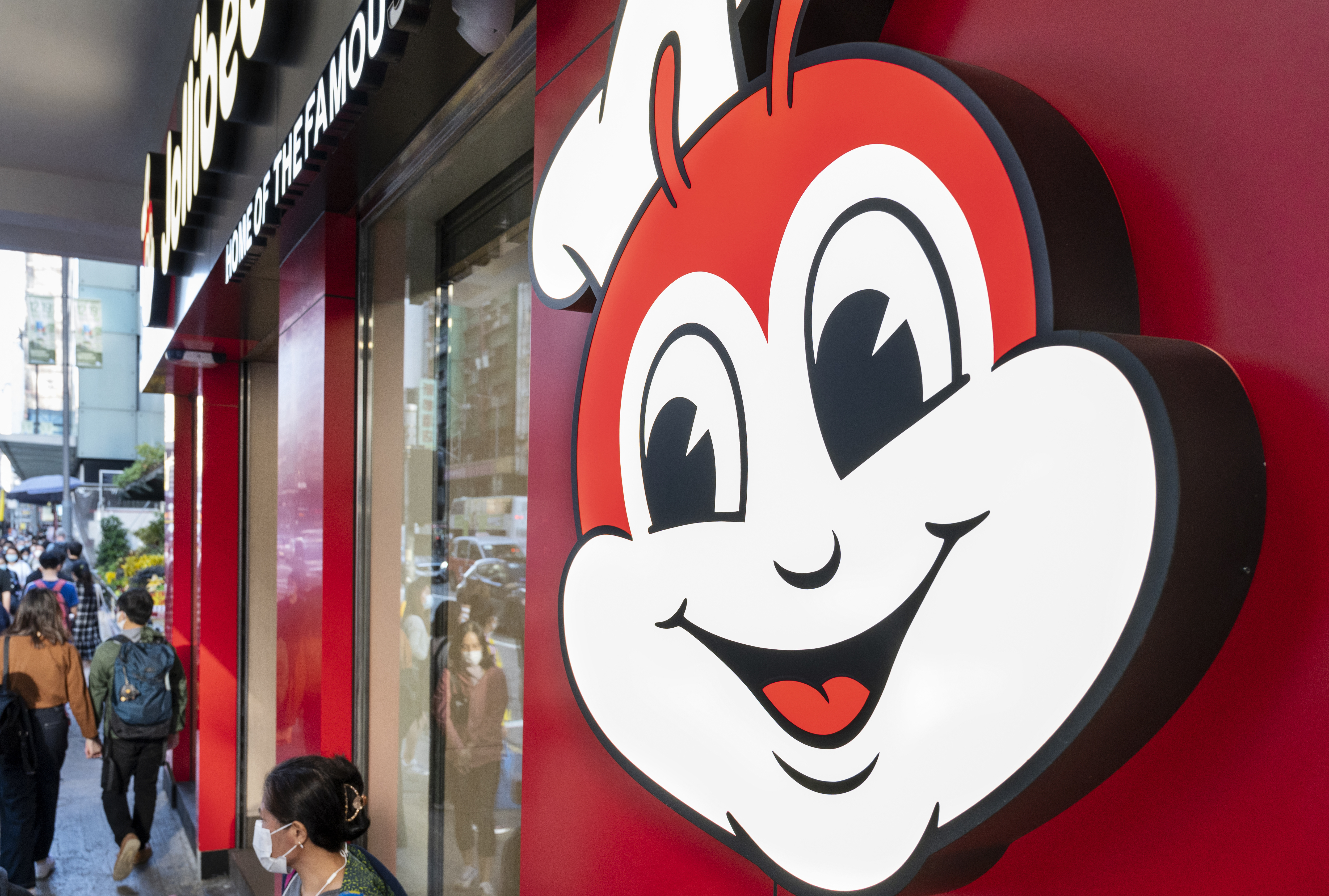 Filipino multinational chain of fast food Jollibee...