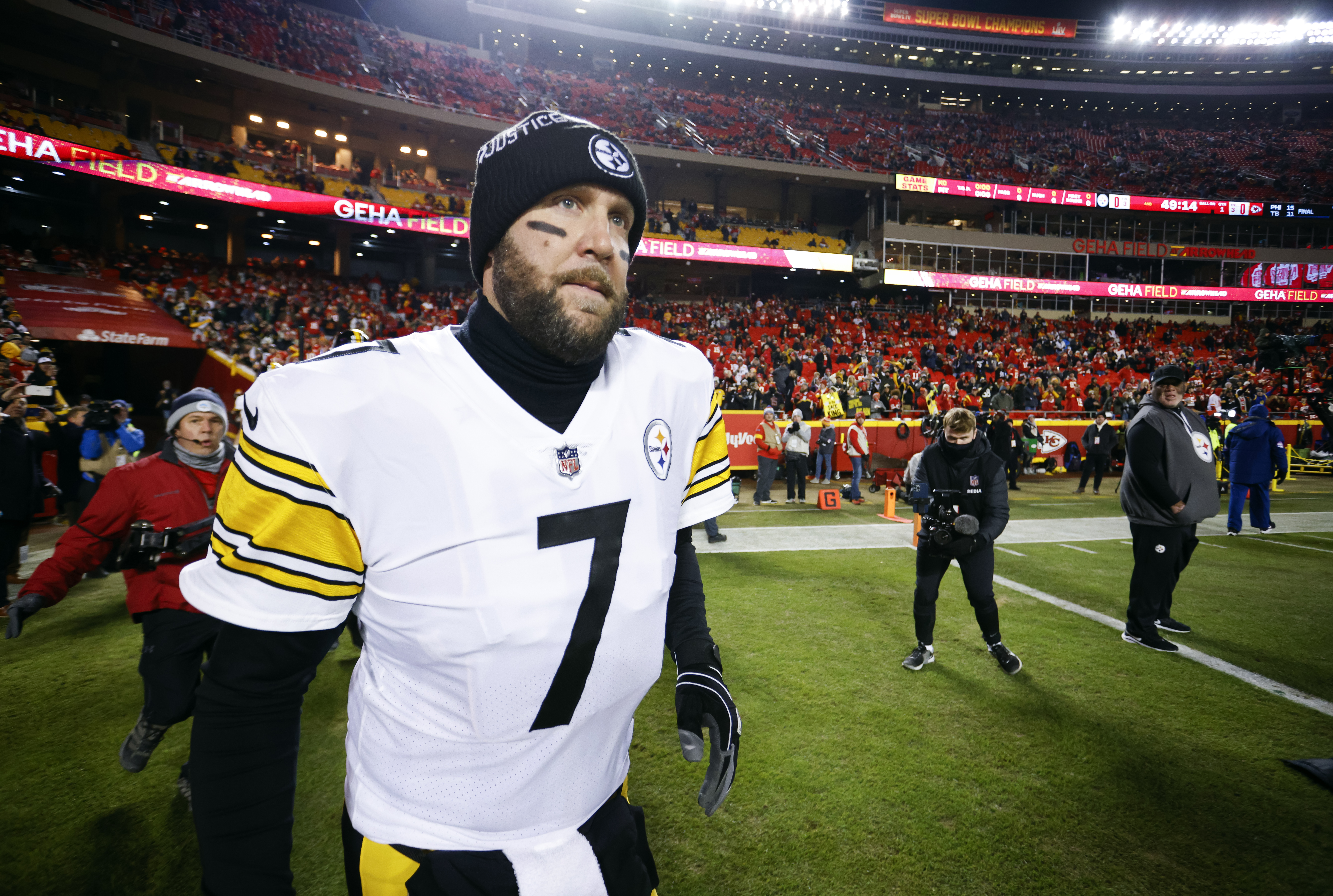 Steelers quarterback Ben Roethlisberger announced his retirement on Thursday. 
