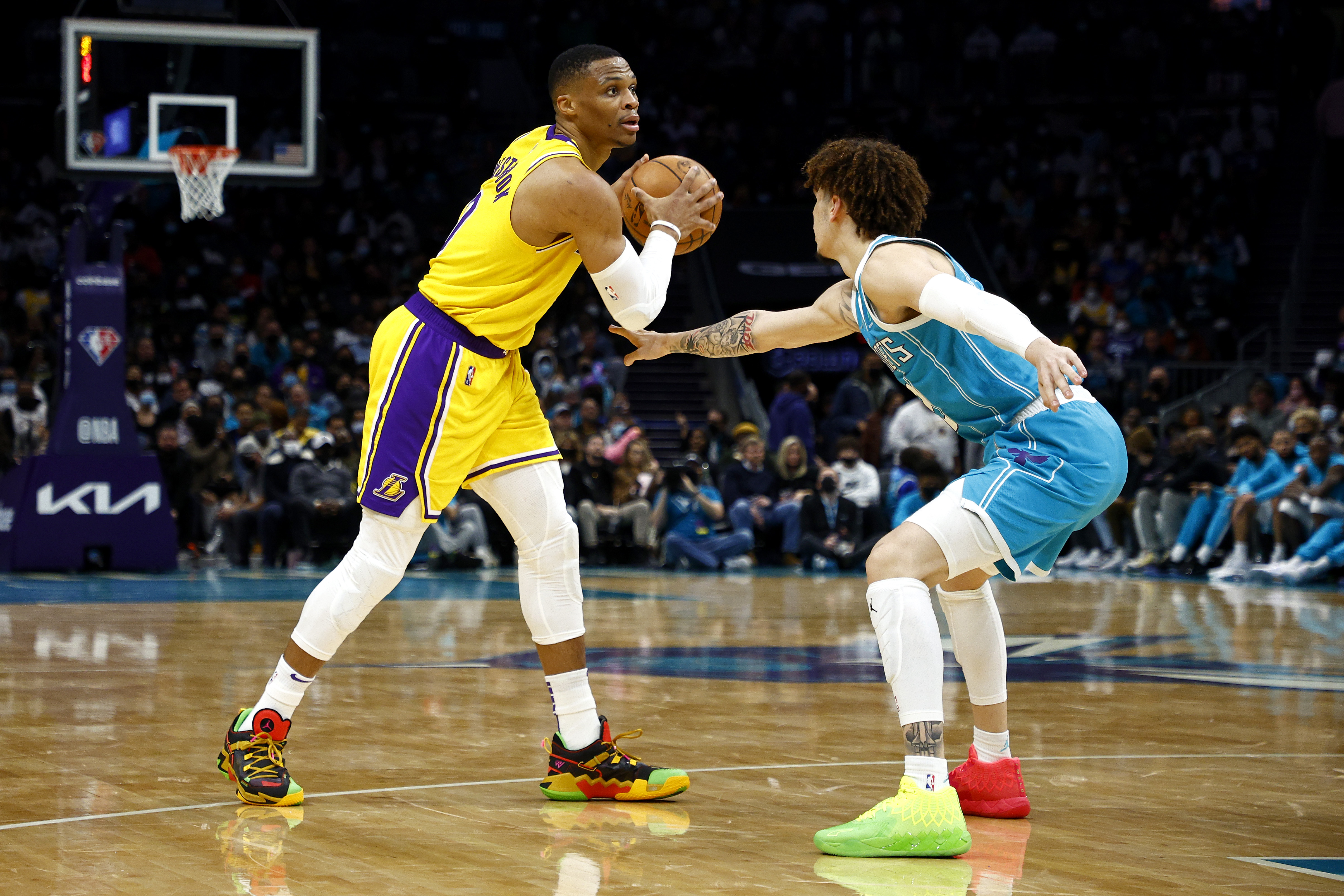 Los Angeles Lakers v Charlotte Hornets