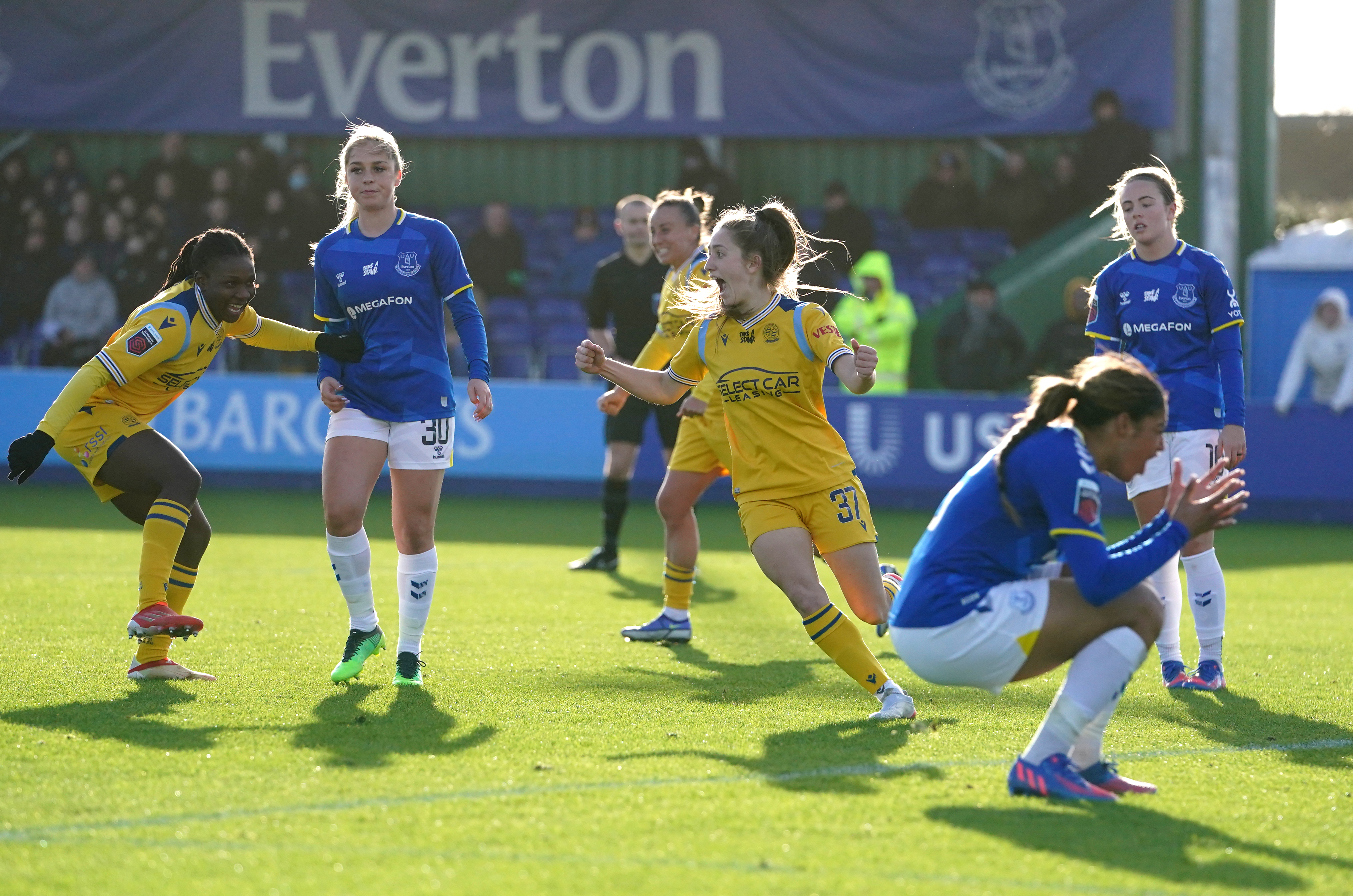 Everton v Reading - Barclays FA Women’s Super League - Walton Hall Park