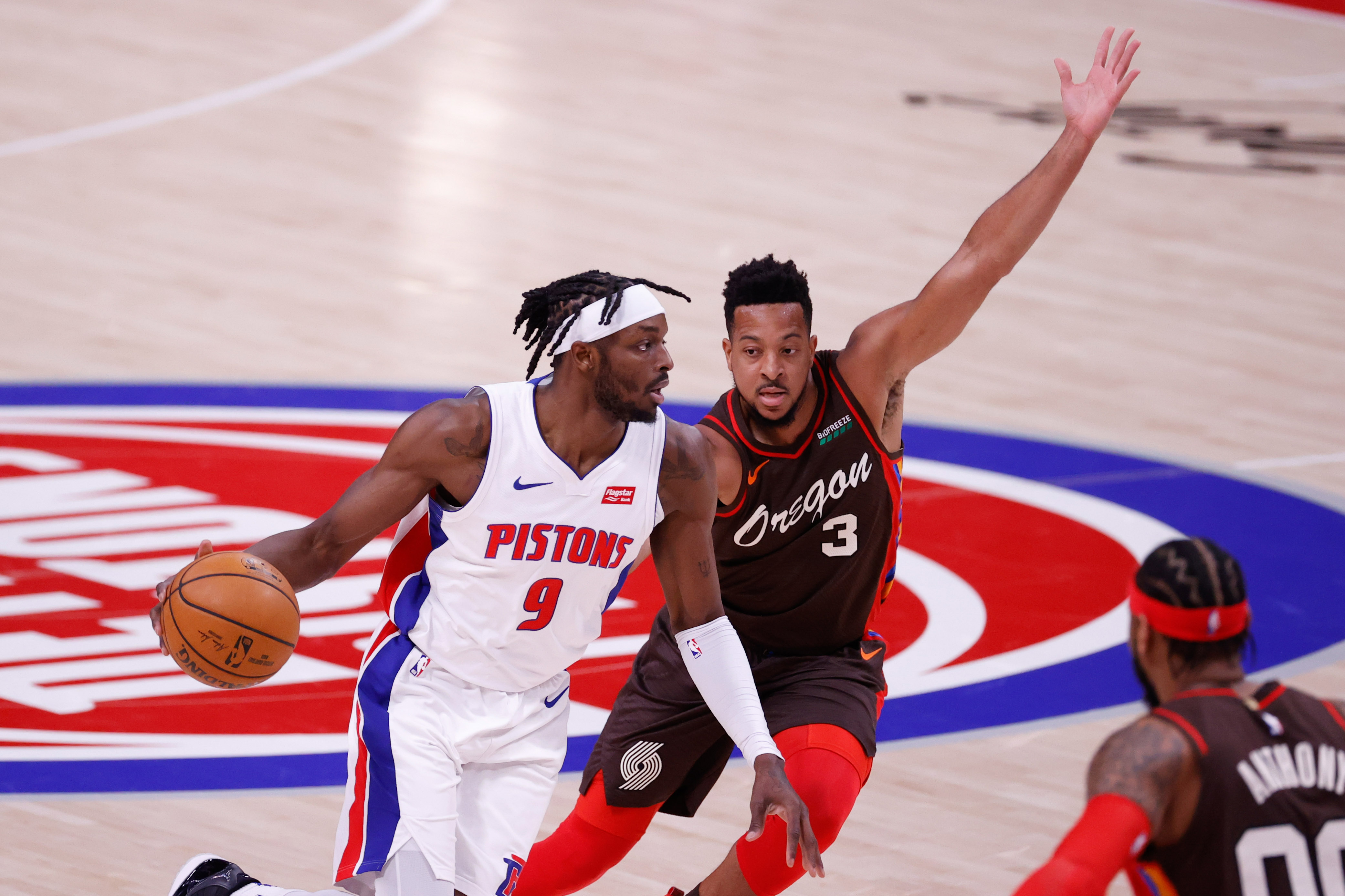 NBA: Portland Trail Blazers at Detroit Pistons
