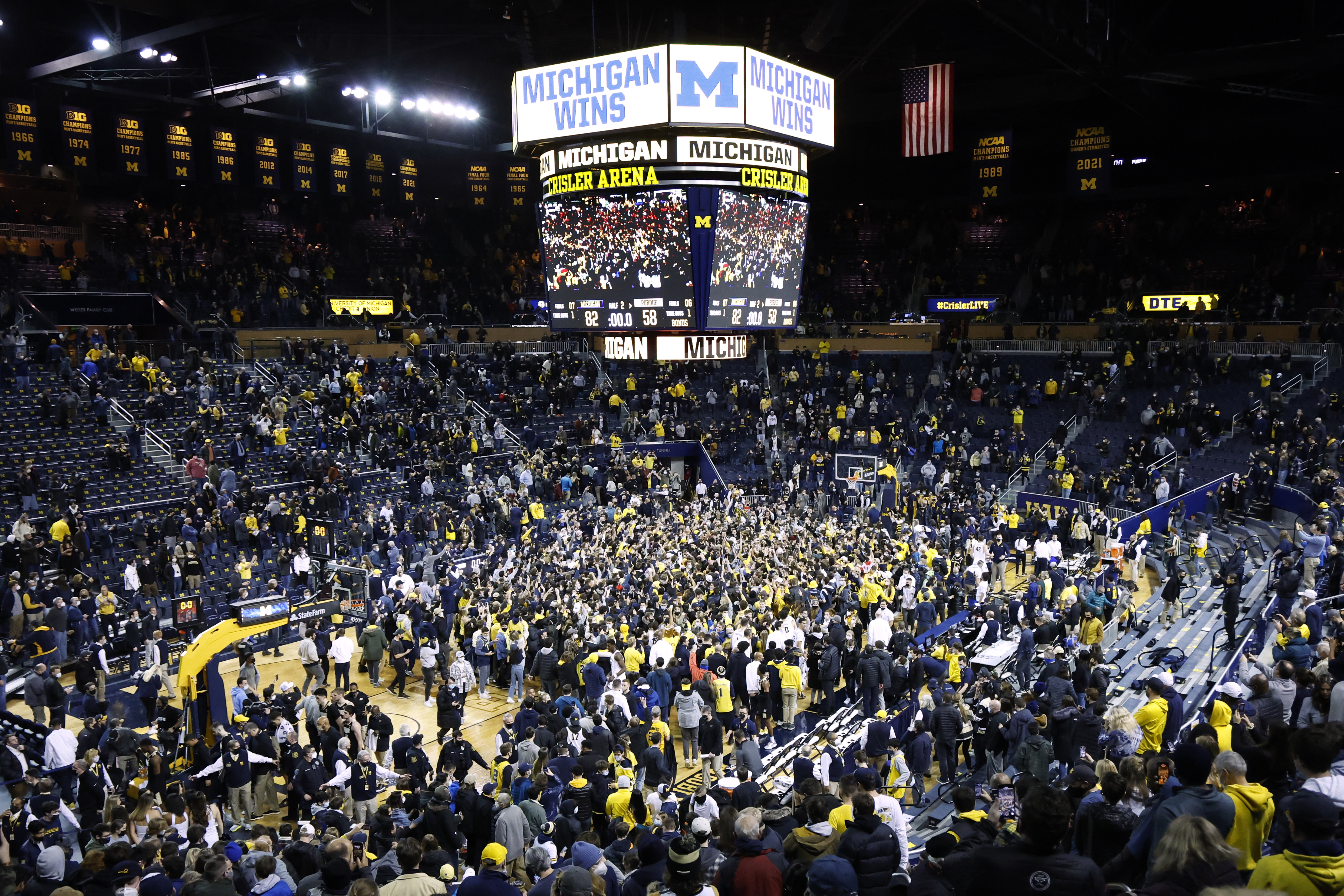 NCAA Basketball: Purdue at Michigan