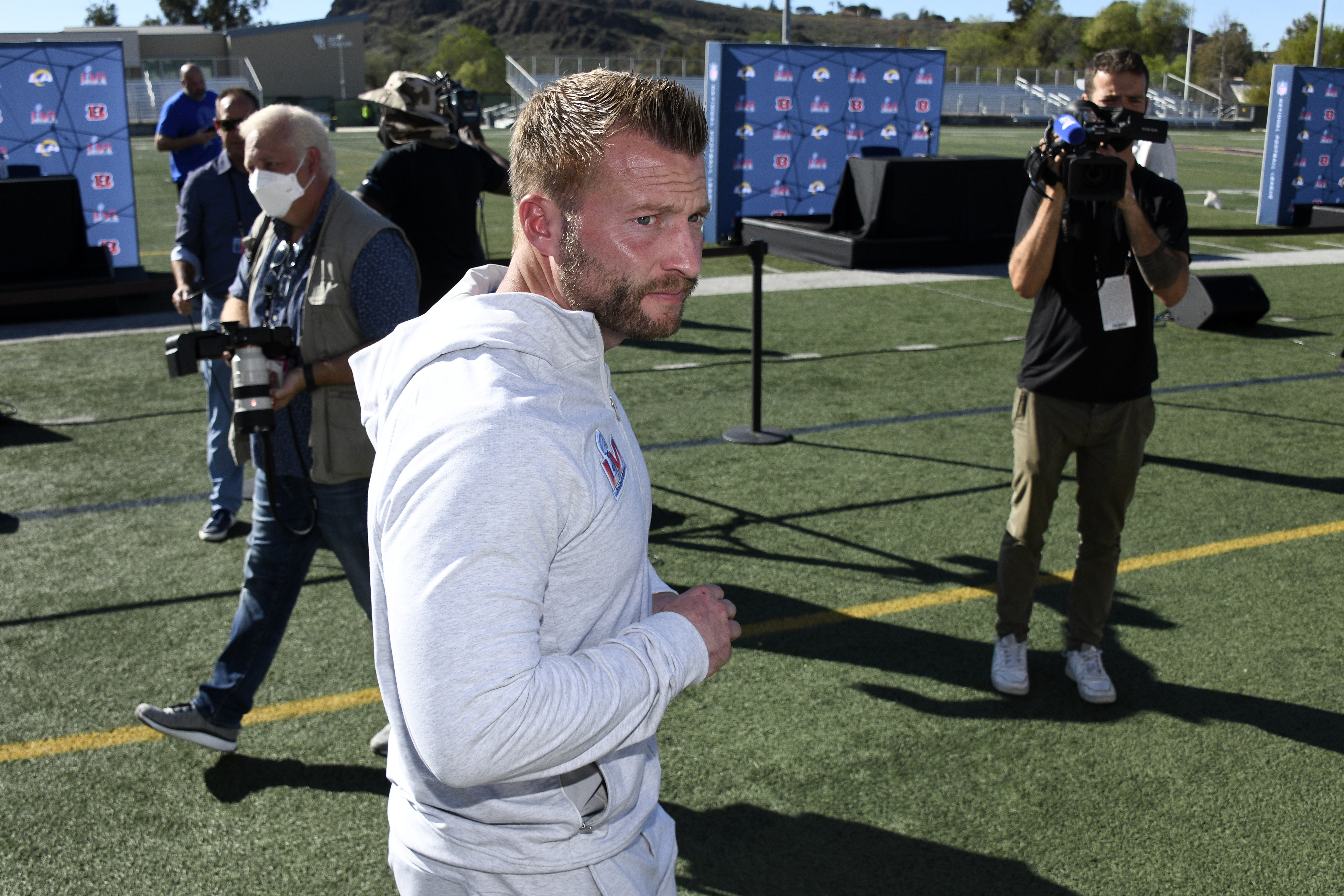 Super Bowl LVI - Los Angeles Rams Practice &amp; Media Day