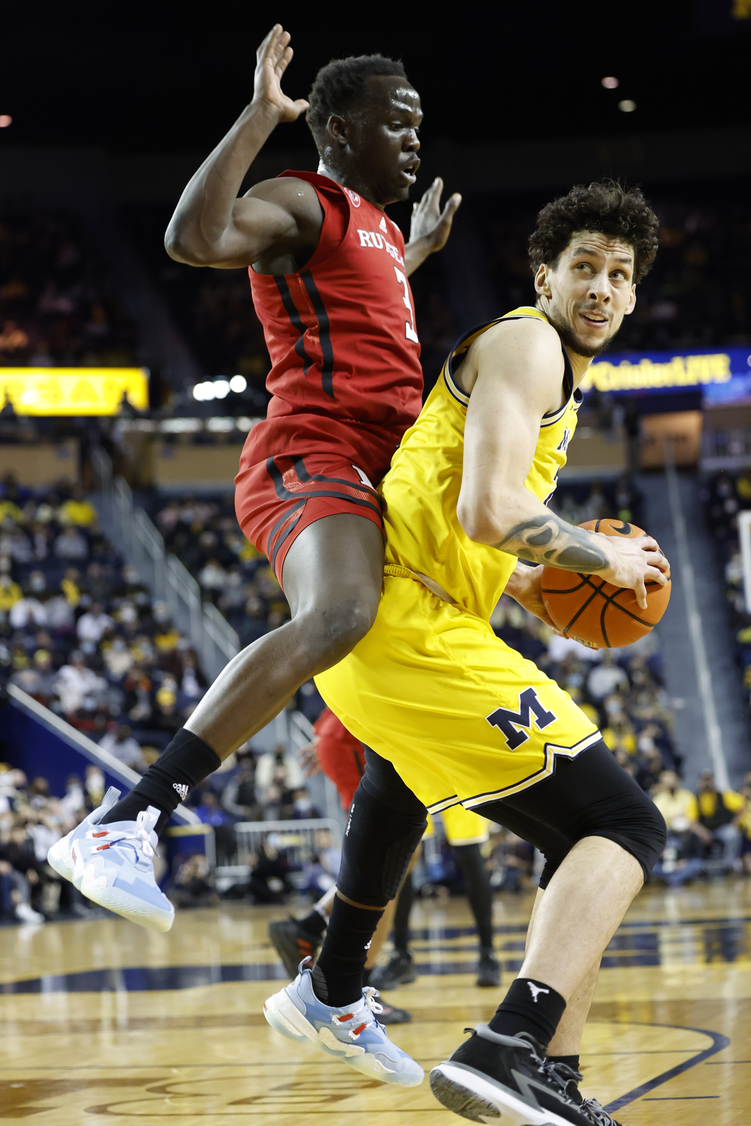 NCAA Basketball: Rutgers at Michigan