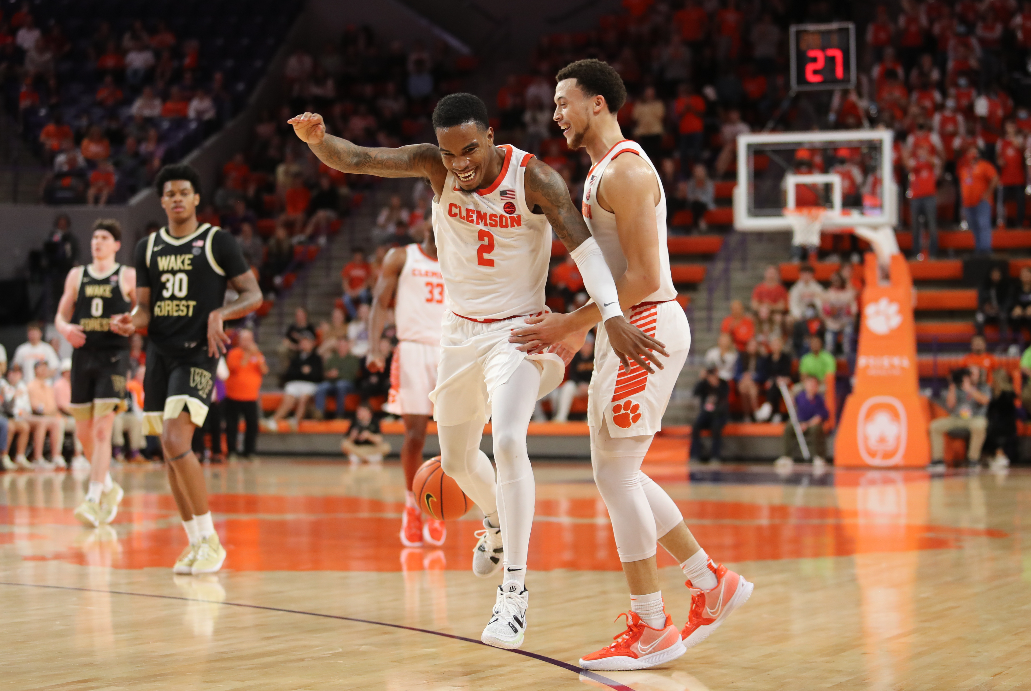 NCAA Basketball: Wake Forest at Clemson