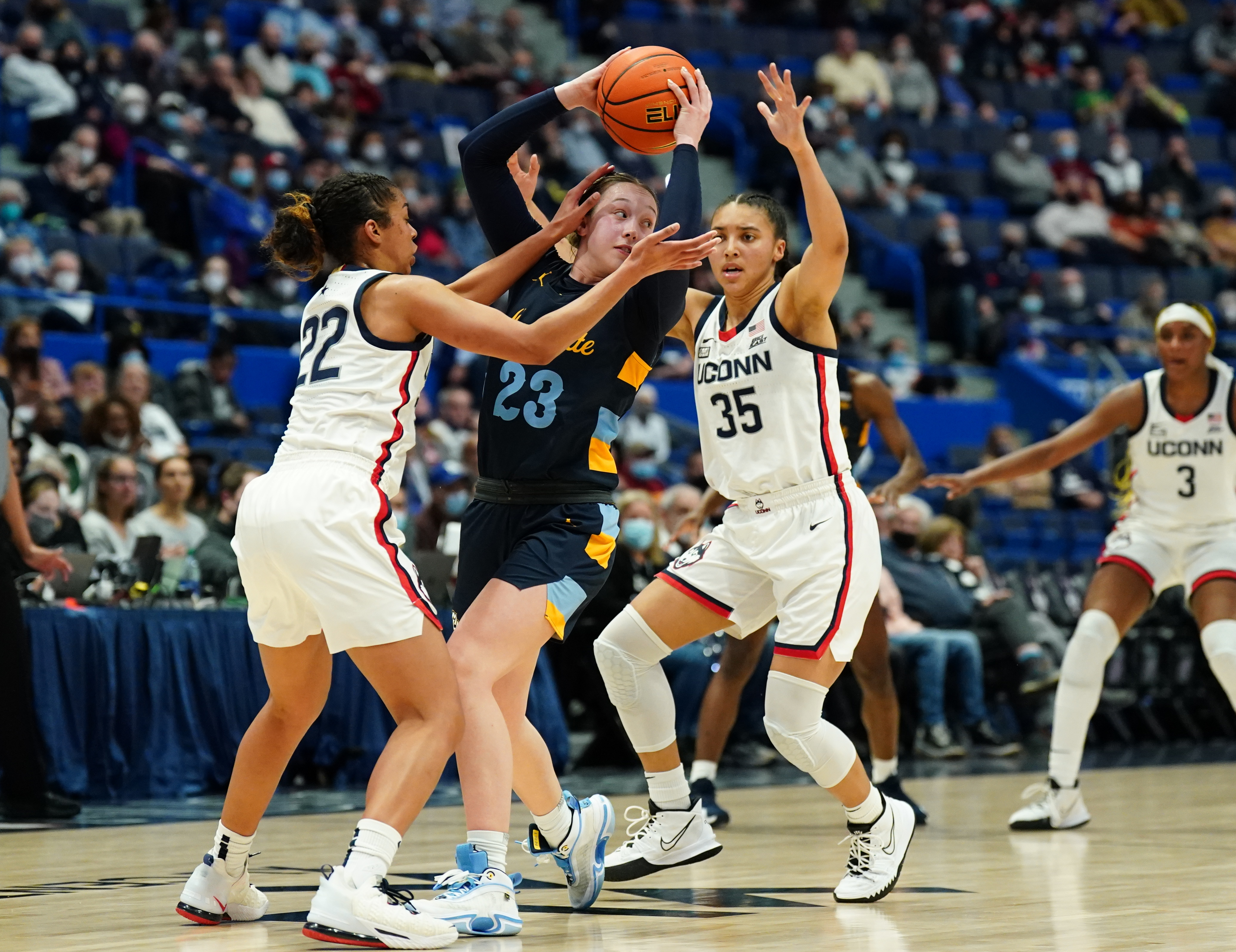 NCAA Womens Basketball: Marquette at Connecticut