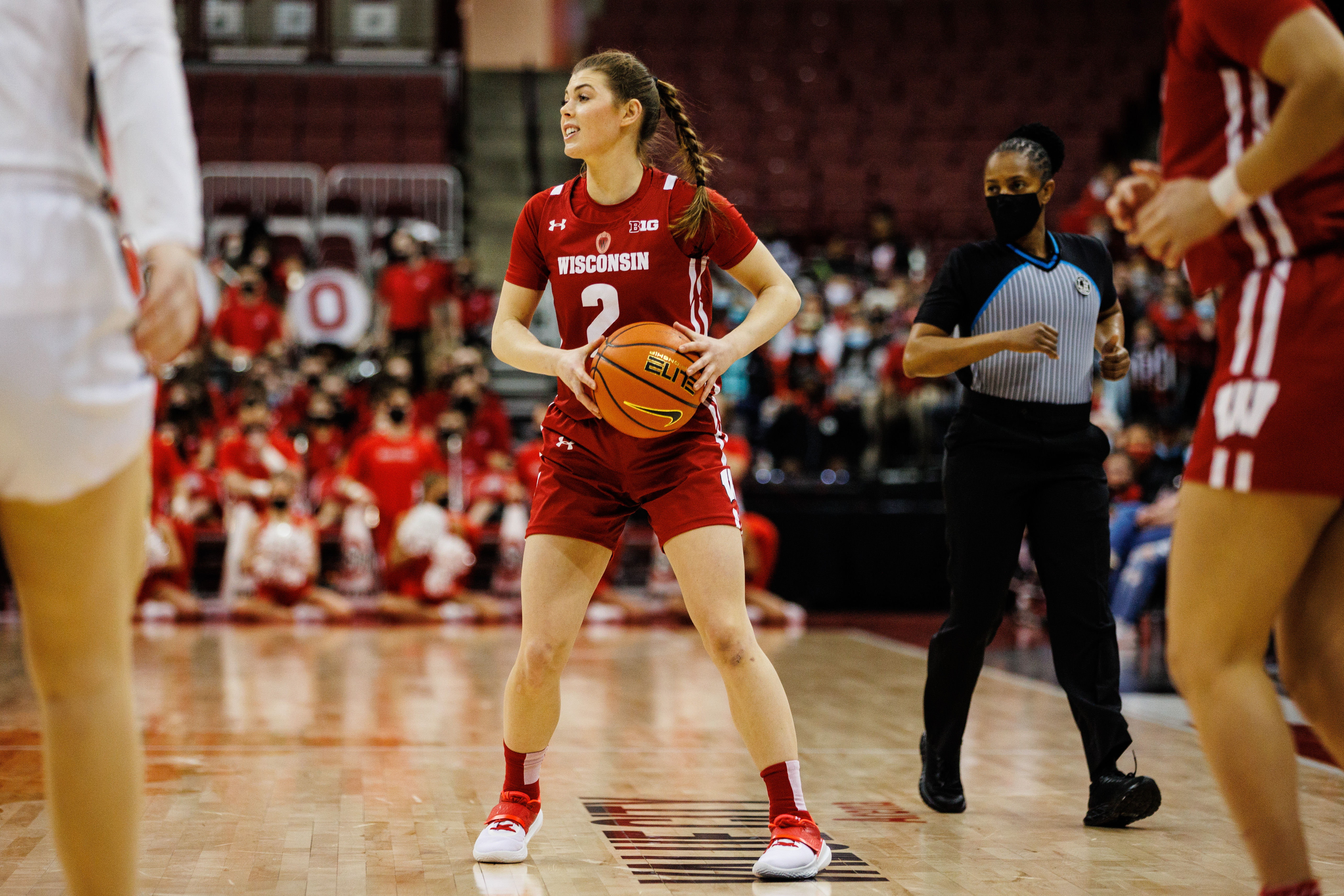 COLLEGE BASKETBALL: FEB 20 Womens - Wisconsin at Ohio State