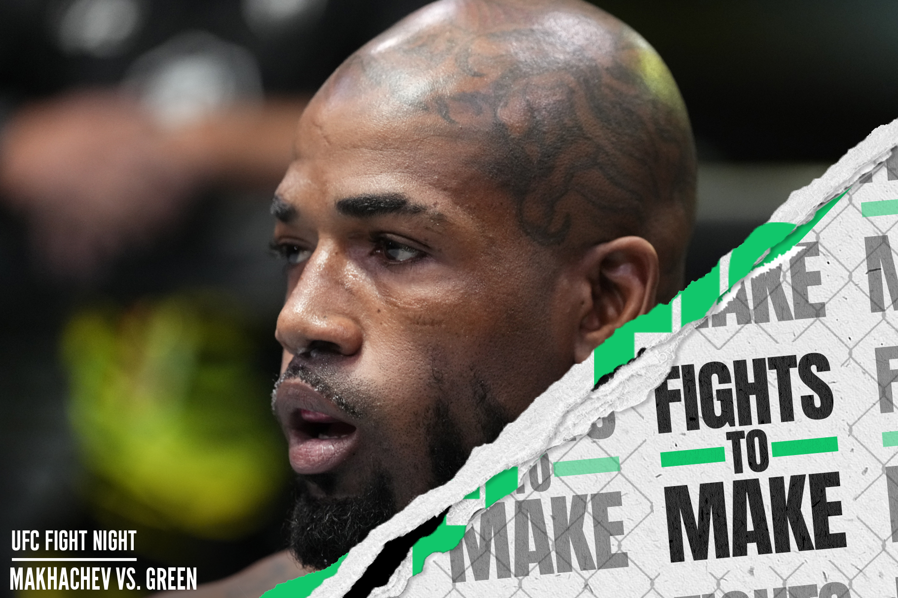 Bobby Green before his UFC Vegas 49 loss to Islam Makhachev.