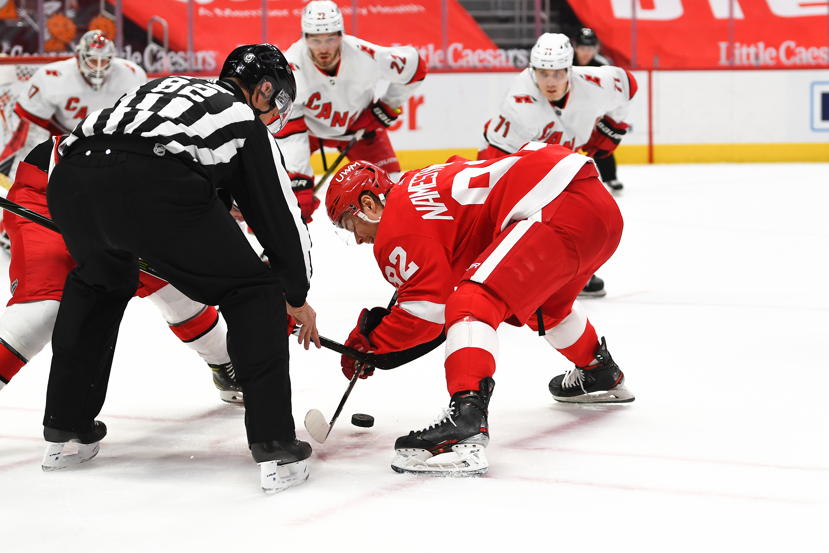 NHL: MAR 16 Hurricanes at Red Wings