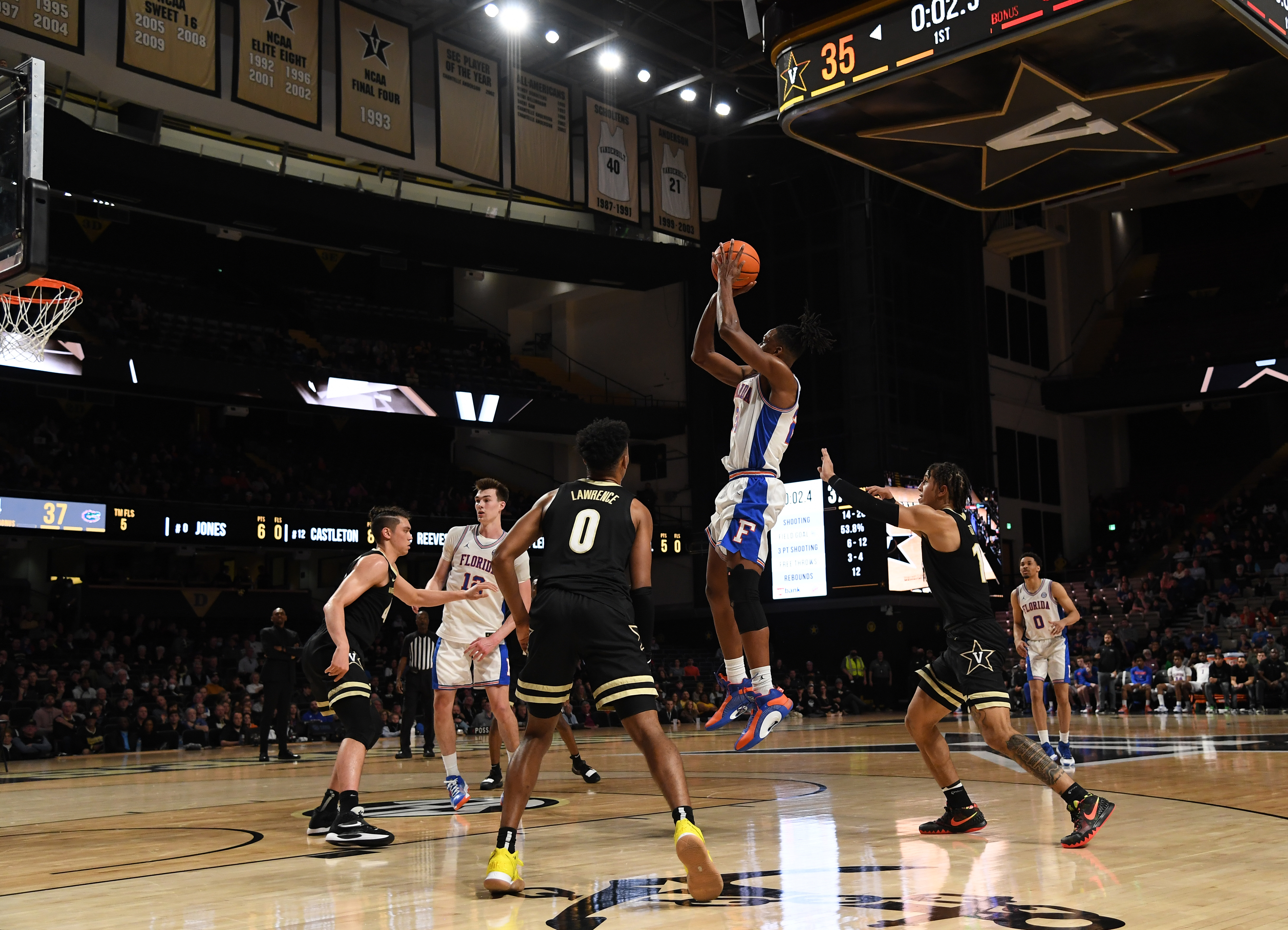 NCAA Basketball: Florida at Vanderbilt