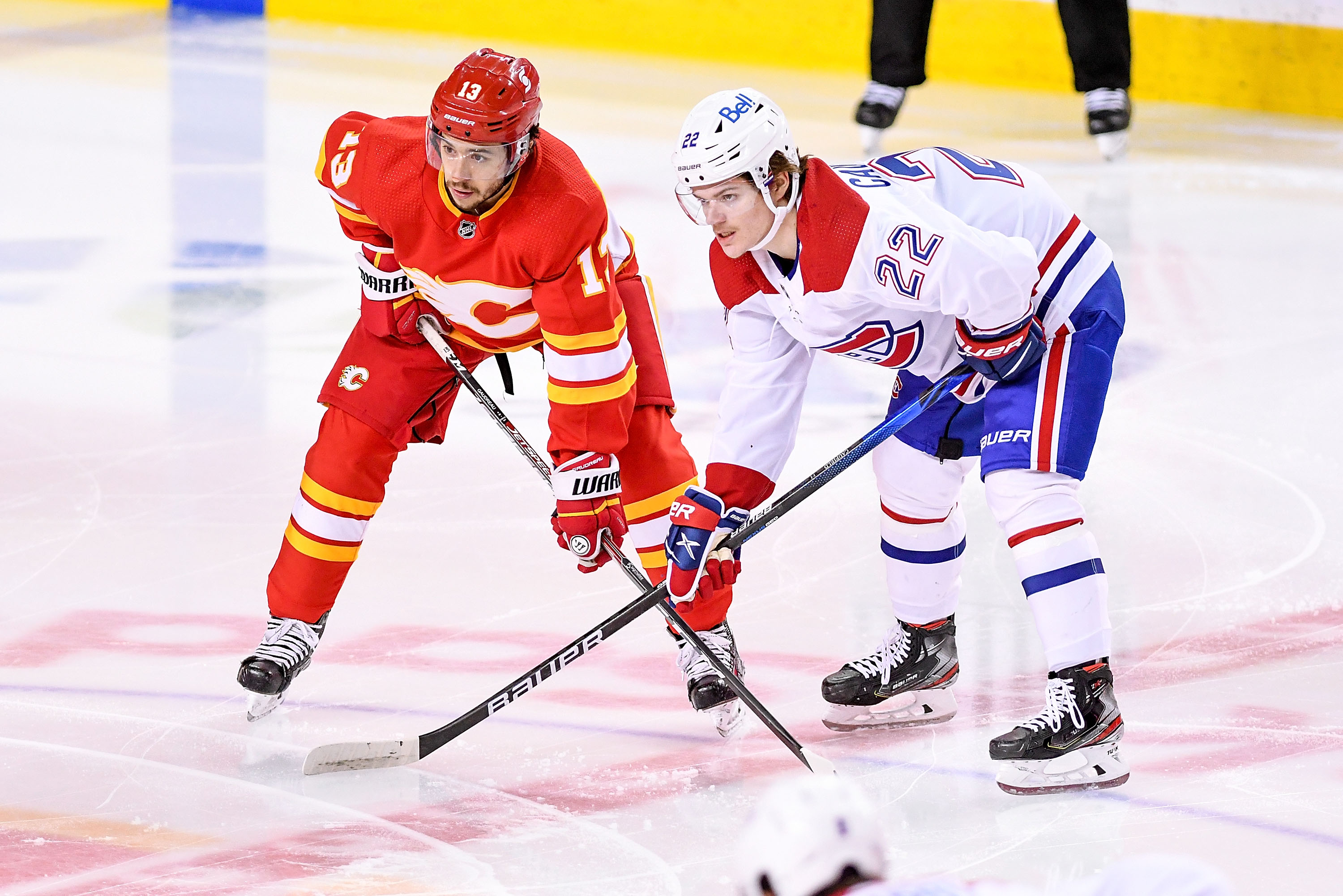 NHL: APR 26 Canadiens at Flames