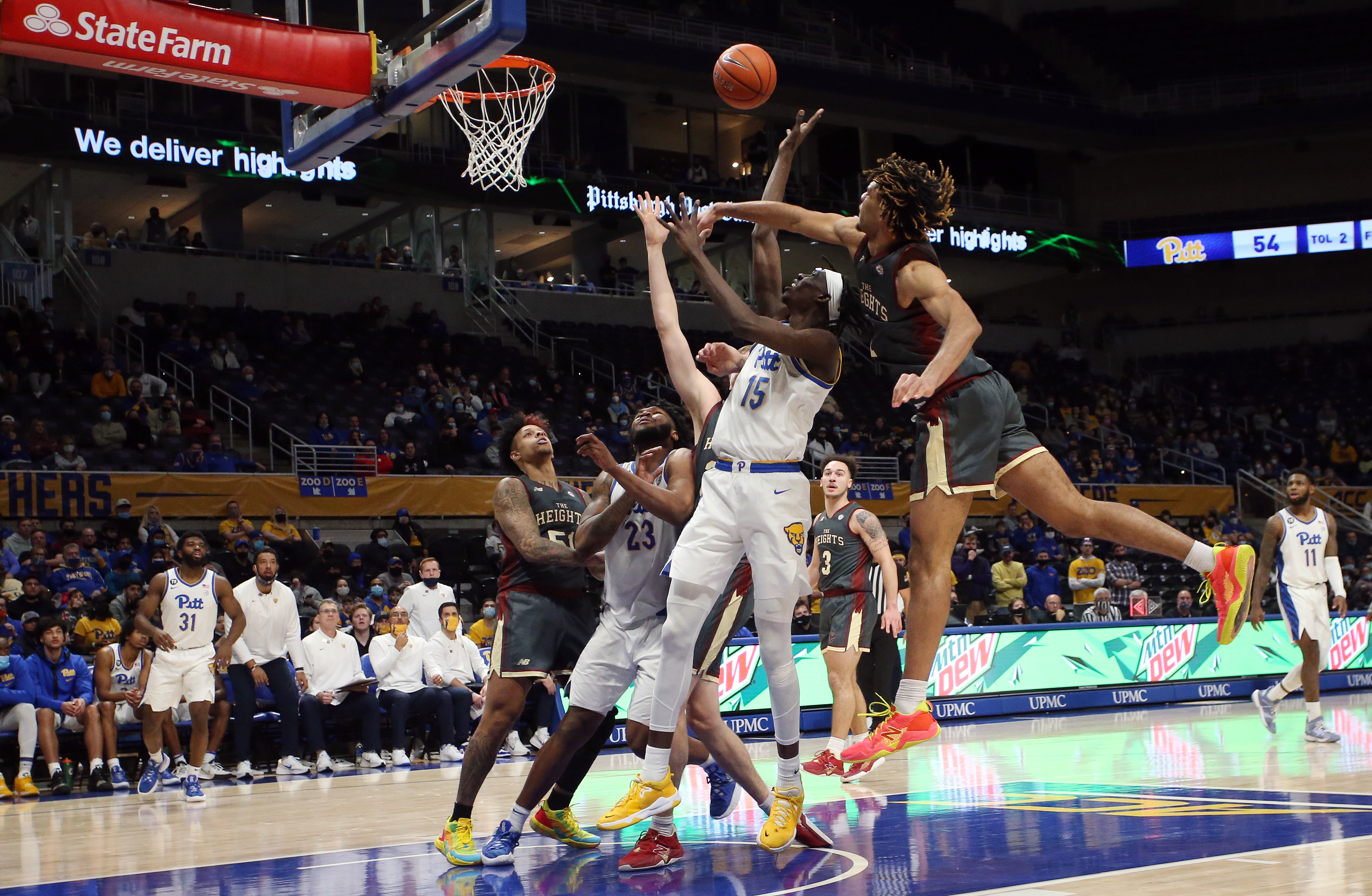 NCAA Basketball: Boston College at Pittsburgh